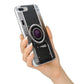 Camera iPhone 7 Plus Bumper Case on Silver iPhone Alternative Image