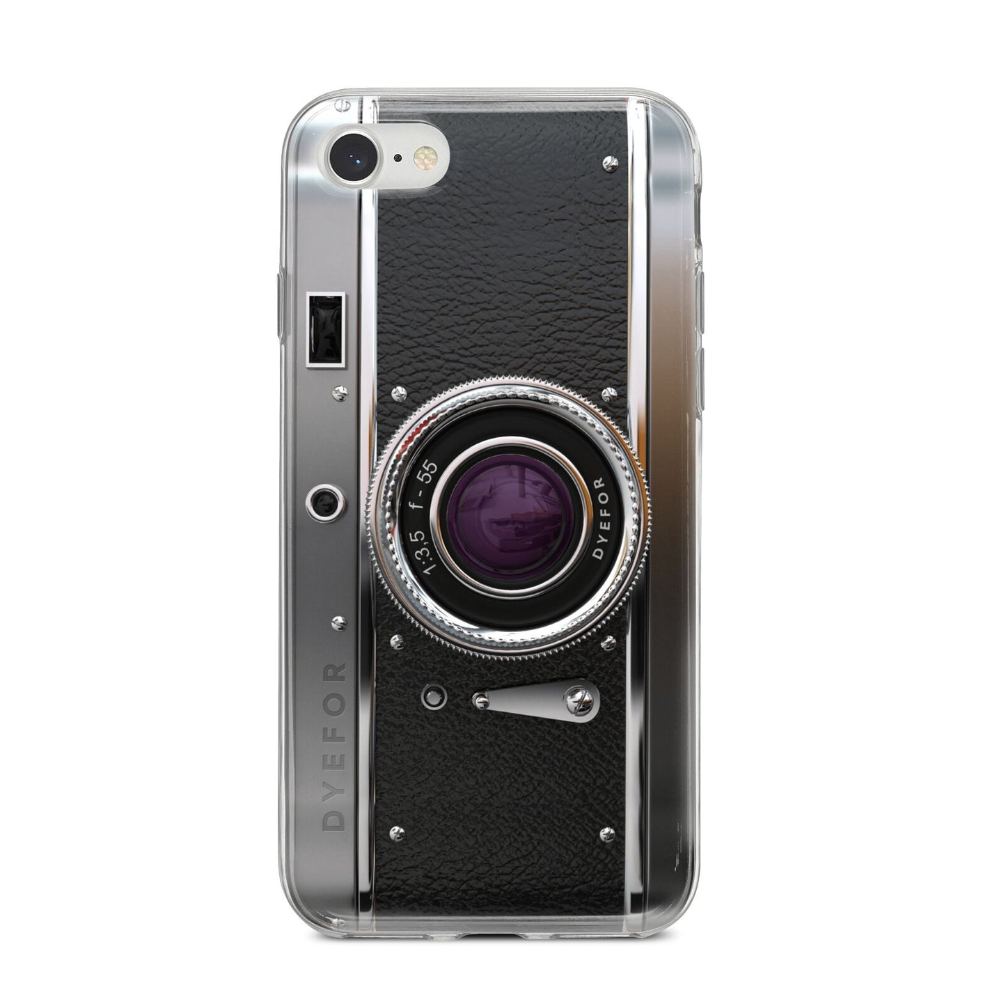 Camera iPhone 8 Bumper Case on Silver iPhone