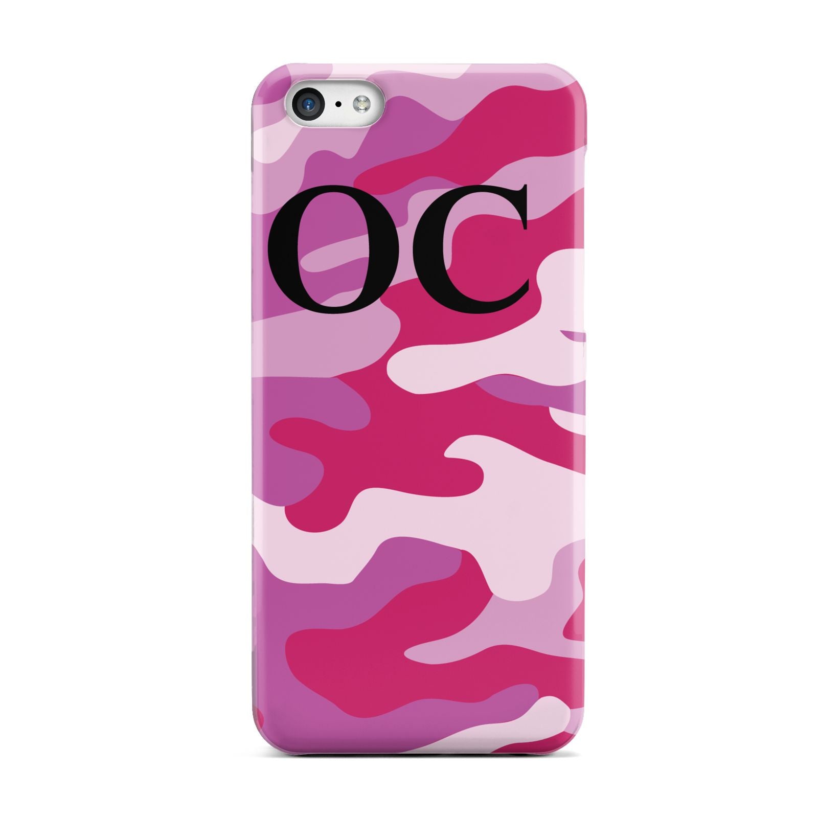 Camouflage Personalised Apple iPhone 5c Case