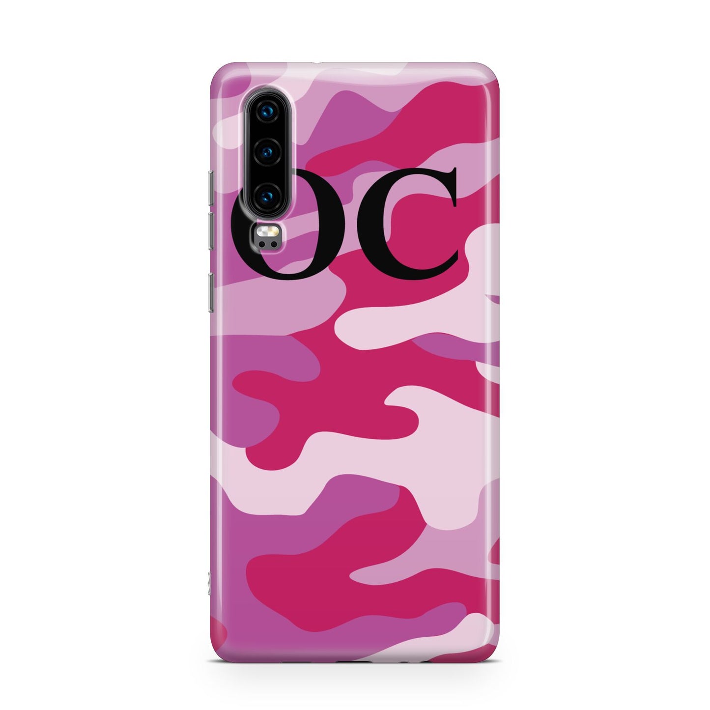 Camouflage Personalised Huawei P30 Phone Case