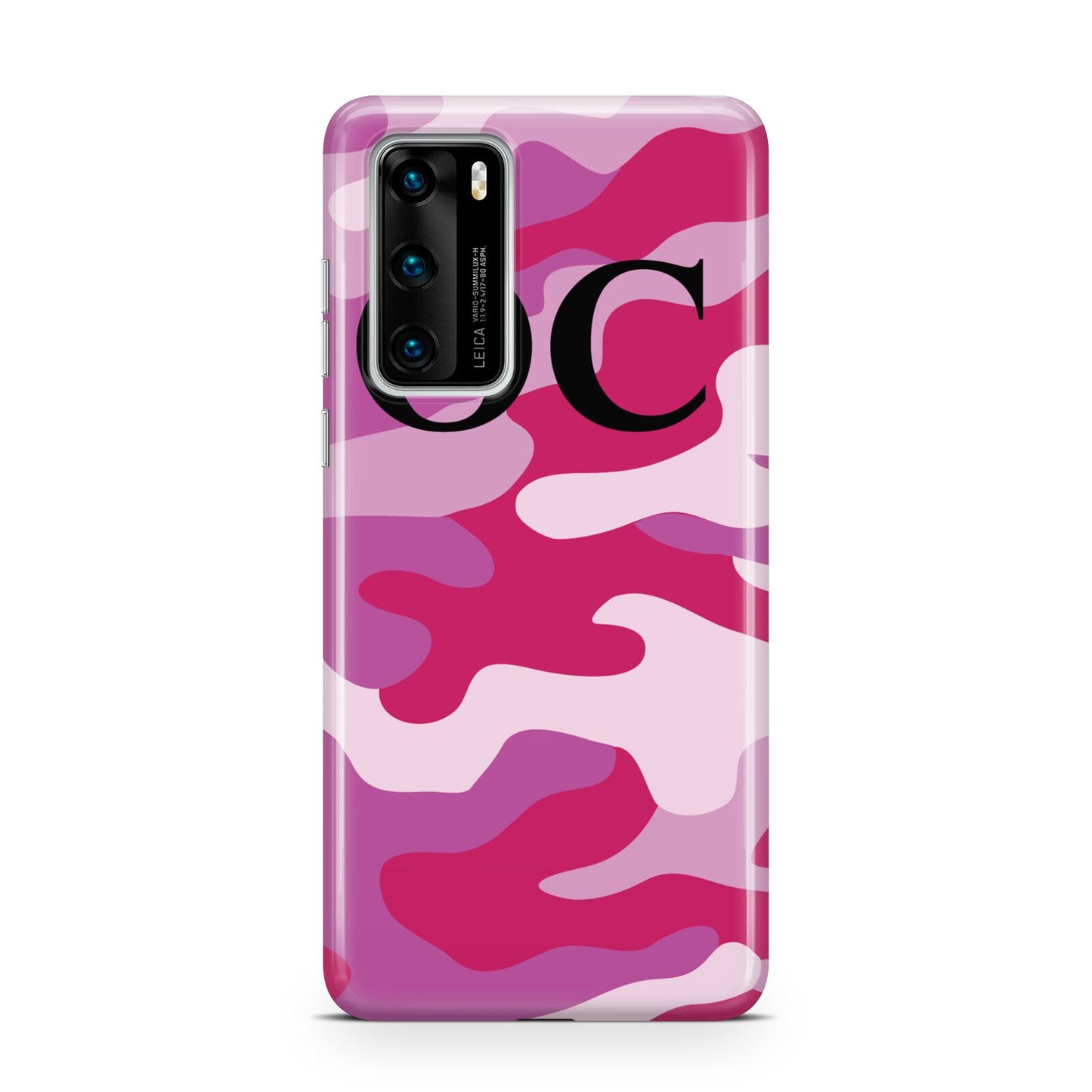 Camouflage Personalised Huawei P40 Phone Case