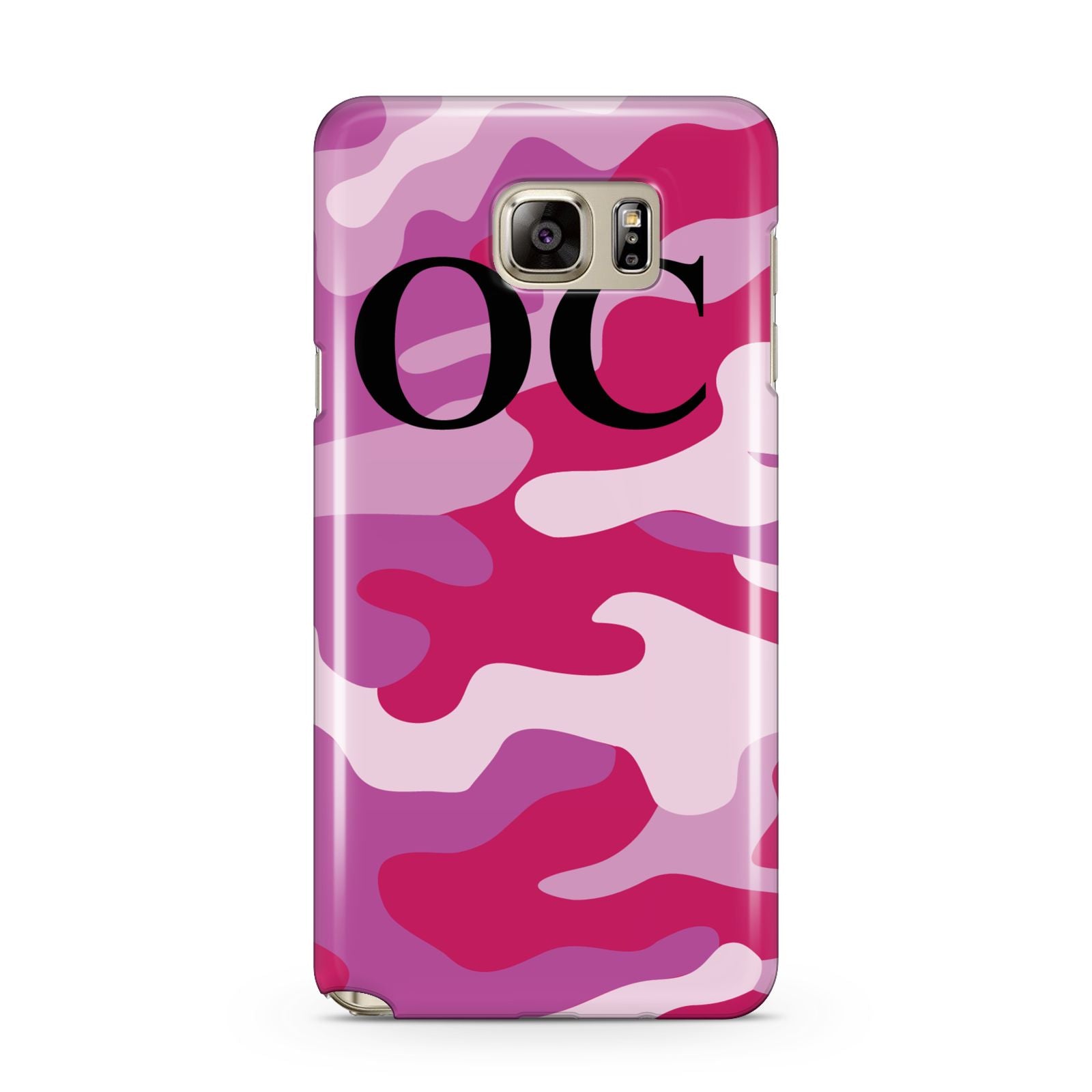 Camouflage Personalised Samsung Galaxy Note 5 Case