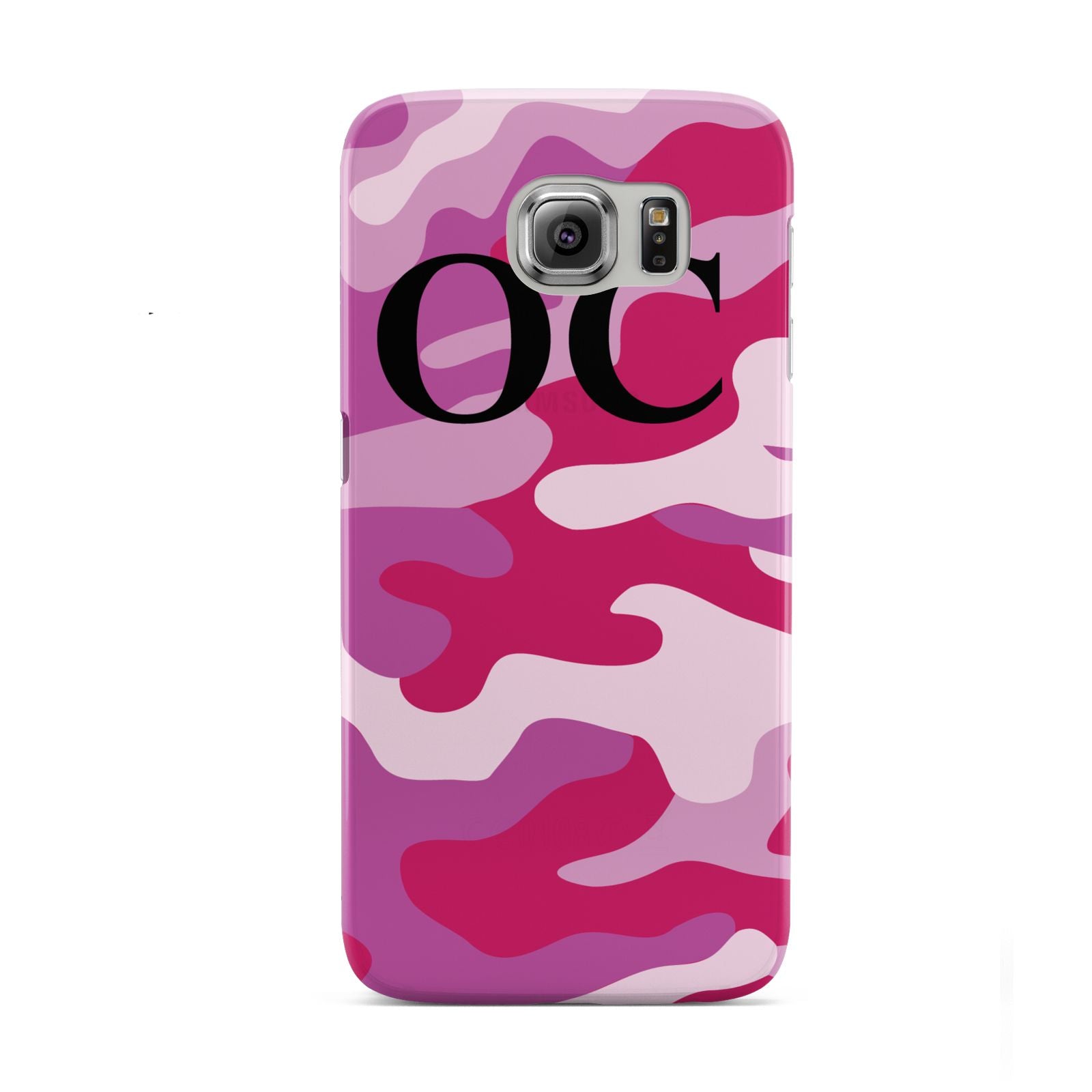 Camouflage Personalised Samsung Galaxy S6 Case