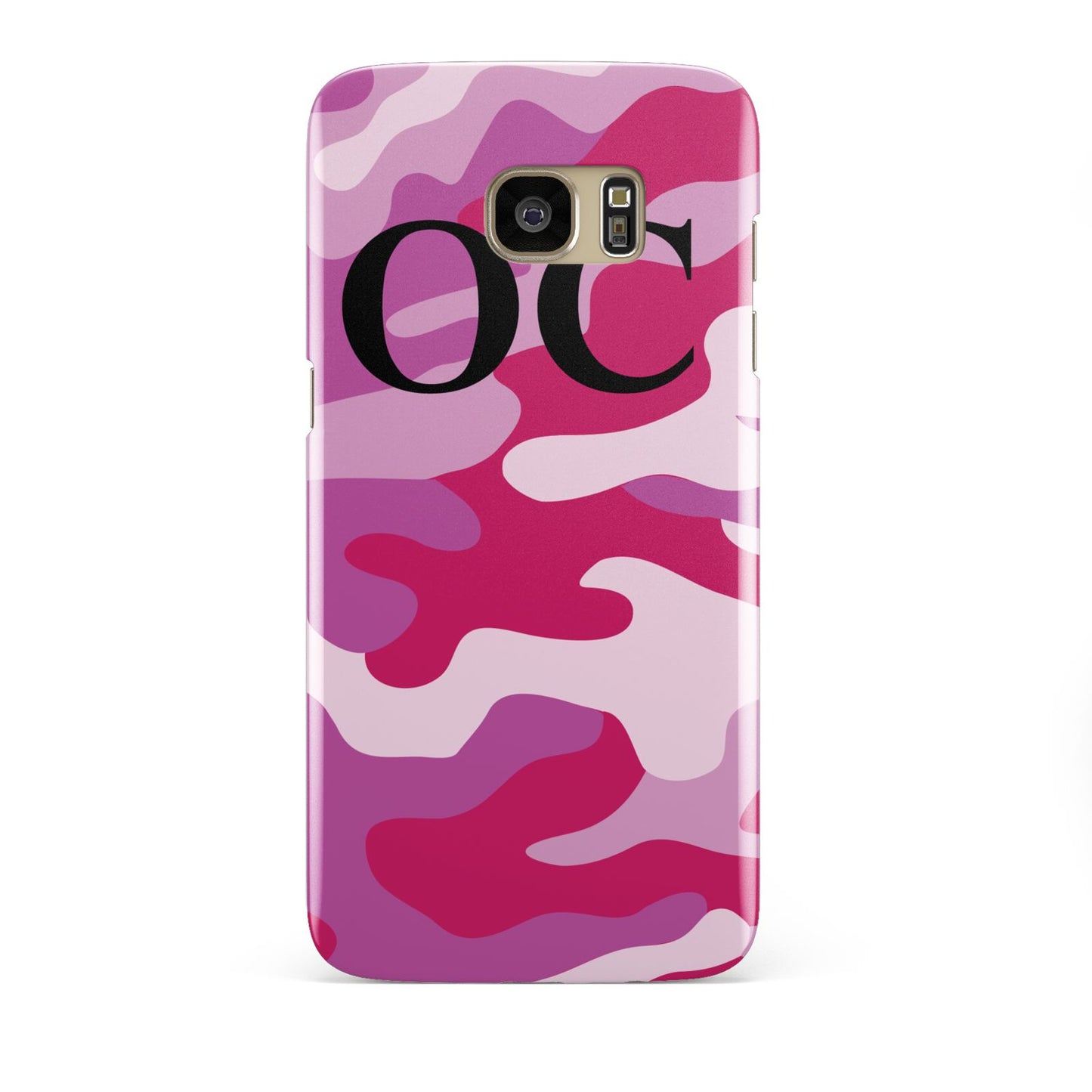 Camouflage Personalised Samsung Galaxy S7 Edge Case