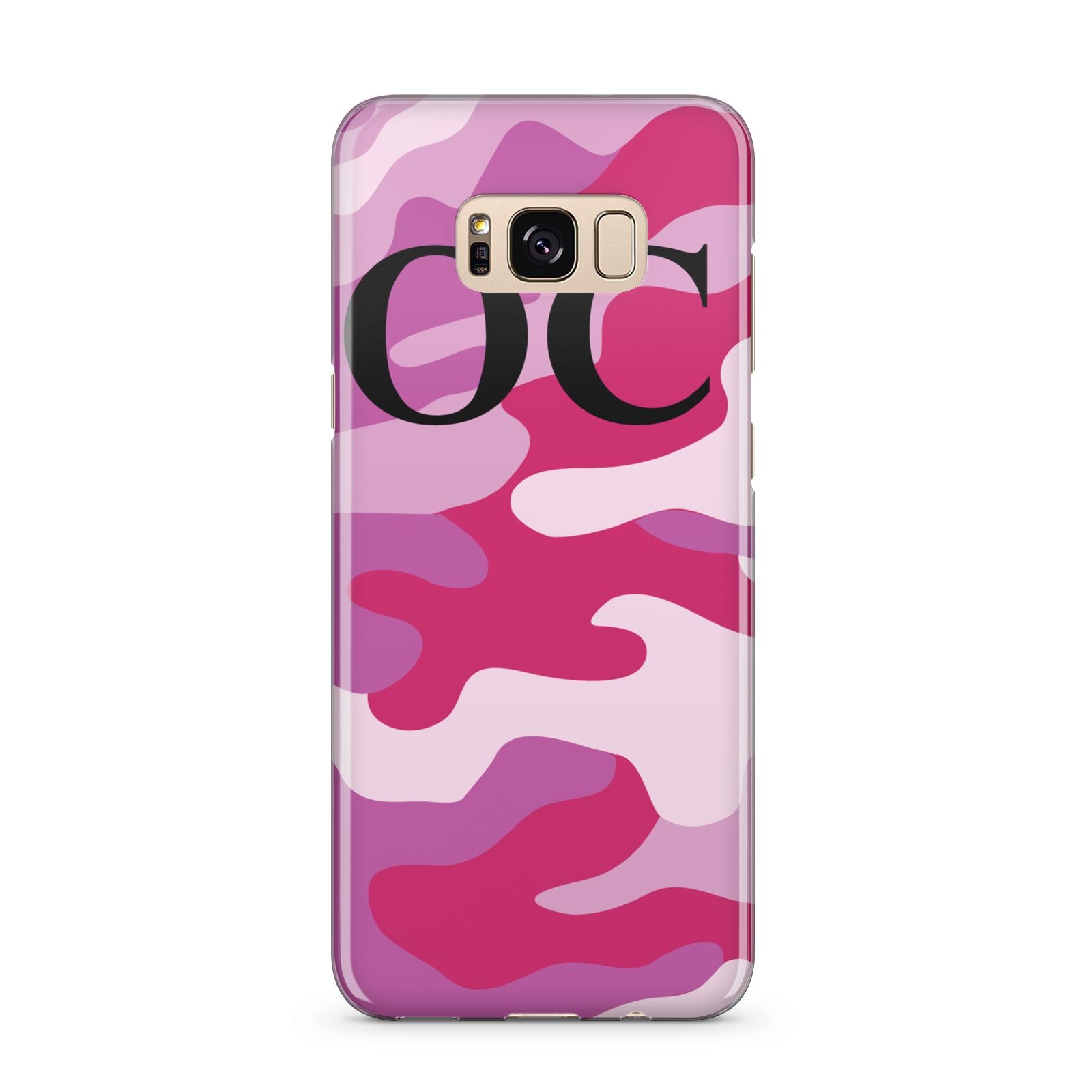 Camouflage Personalised Samsung Galaxy S8 Plus Case