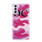 Camouflage Personalised Samsung S21 Plus Case