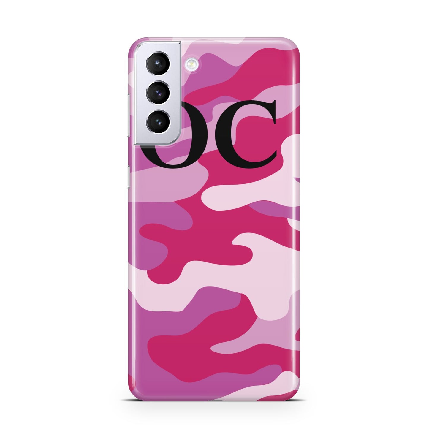 Camouflage Personalised Samsung S21 Plus Phone Case
