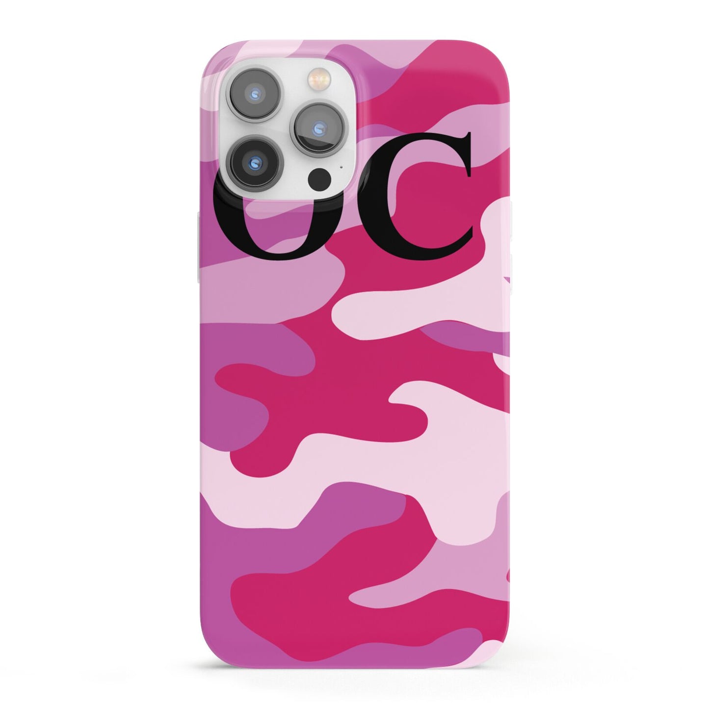 Camouflage Personalised iPhone 13 Pro Max Full Wrap 3D Snap Case
