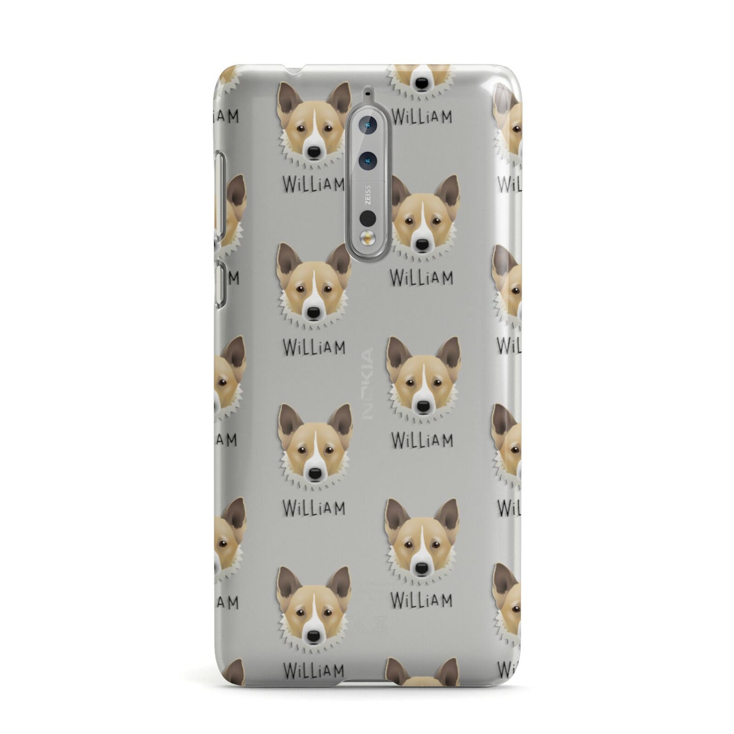 Canaan Dog Icon with Name Nokia Case
