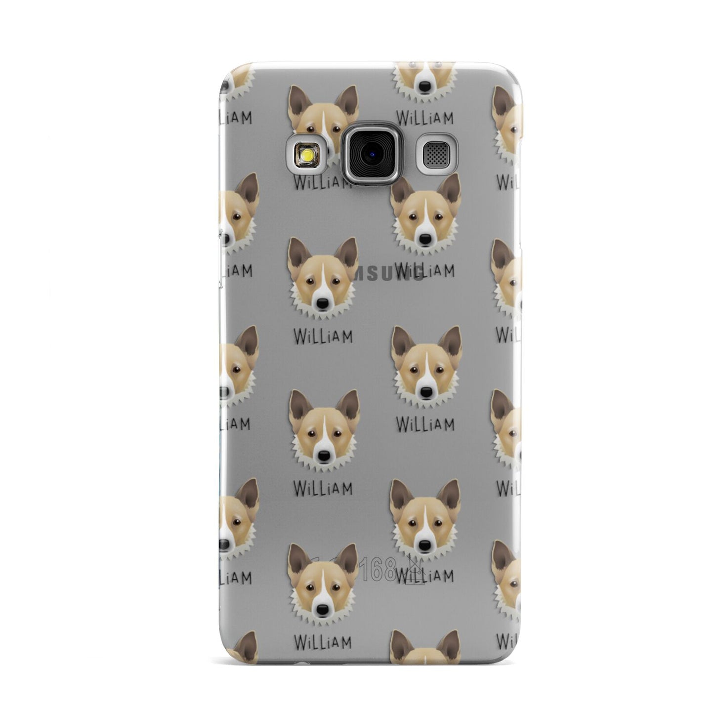 Canaan Dog Icon with Name Samsung Galaxy A3 Case