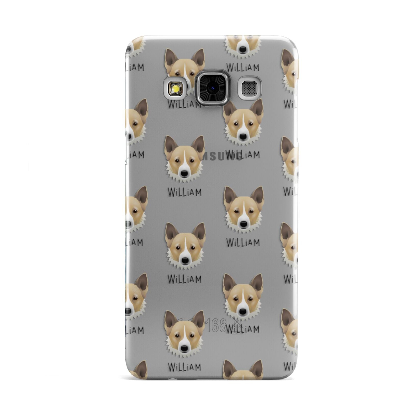 Canaan Dog Icon with Name Samsung Galaxy A3 Case