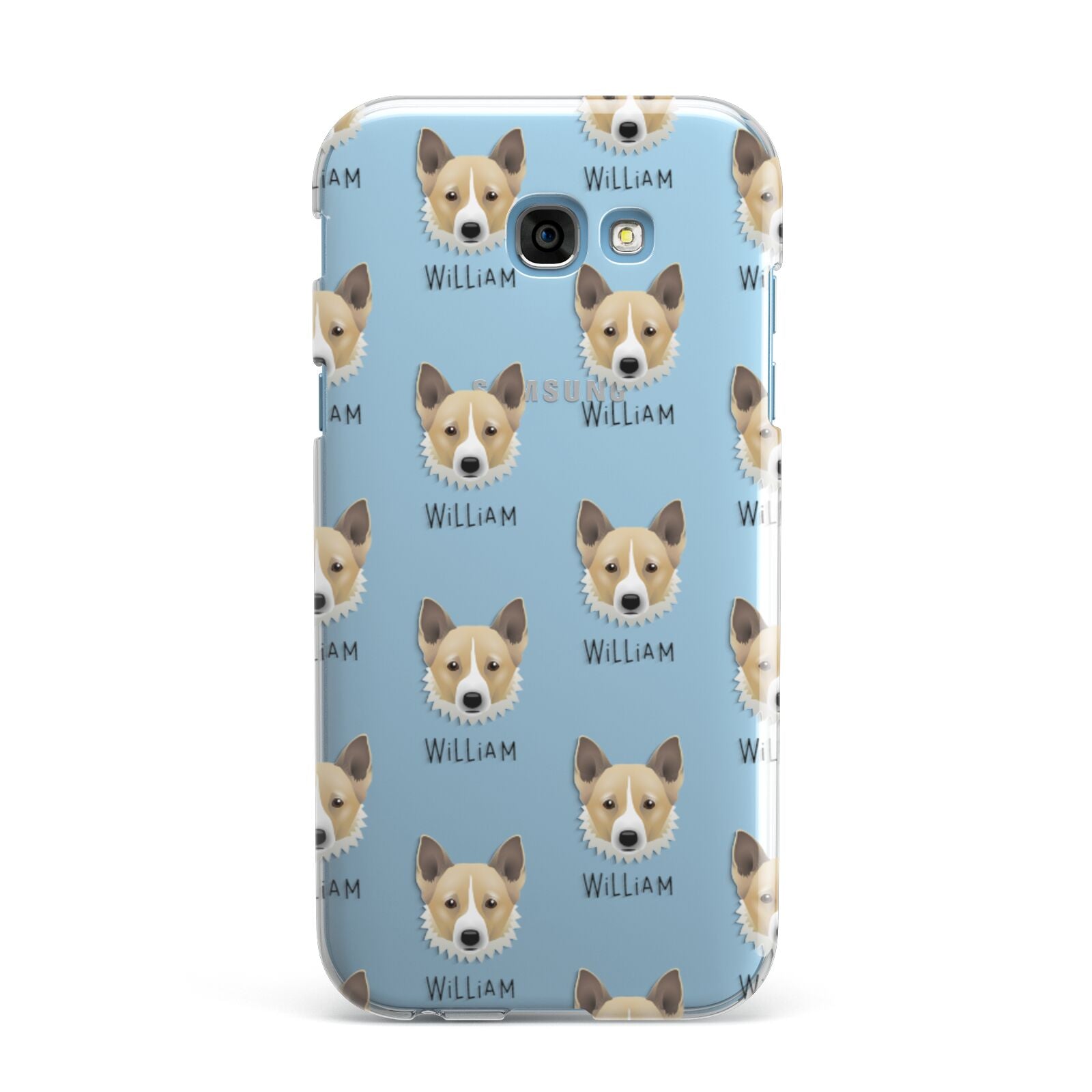 Canaan Dog Icon with Name Samsung Galaxy A7 2017 Case