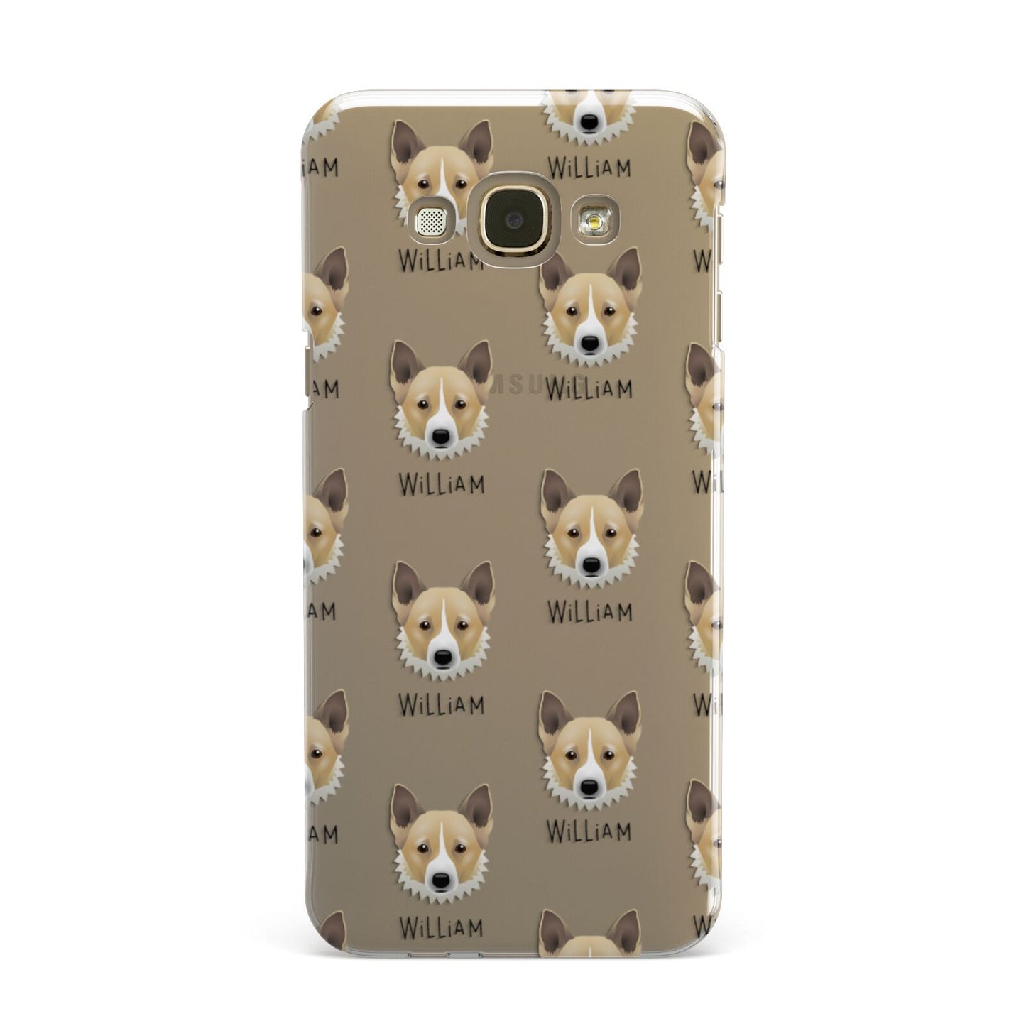 Canaan Dog Icon with Name Samsung Galaxy A8 Case