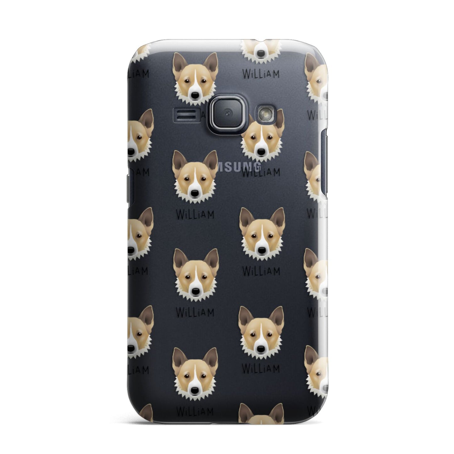Canaan Dog Icon with Name Samsung Galaxy J1 2016 Case