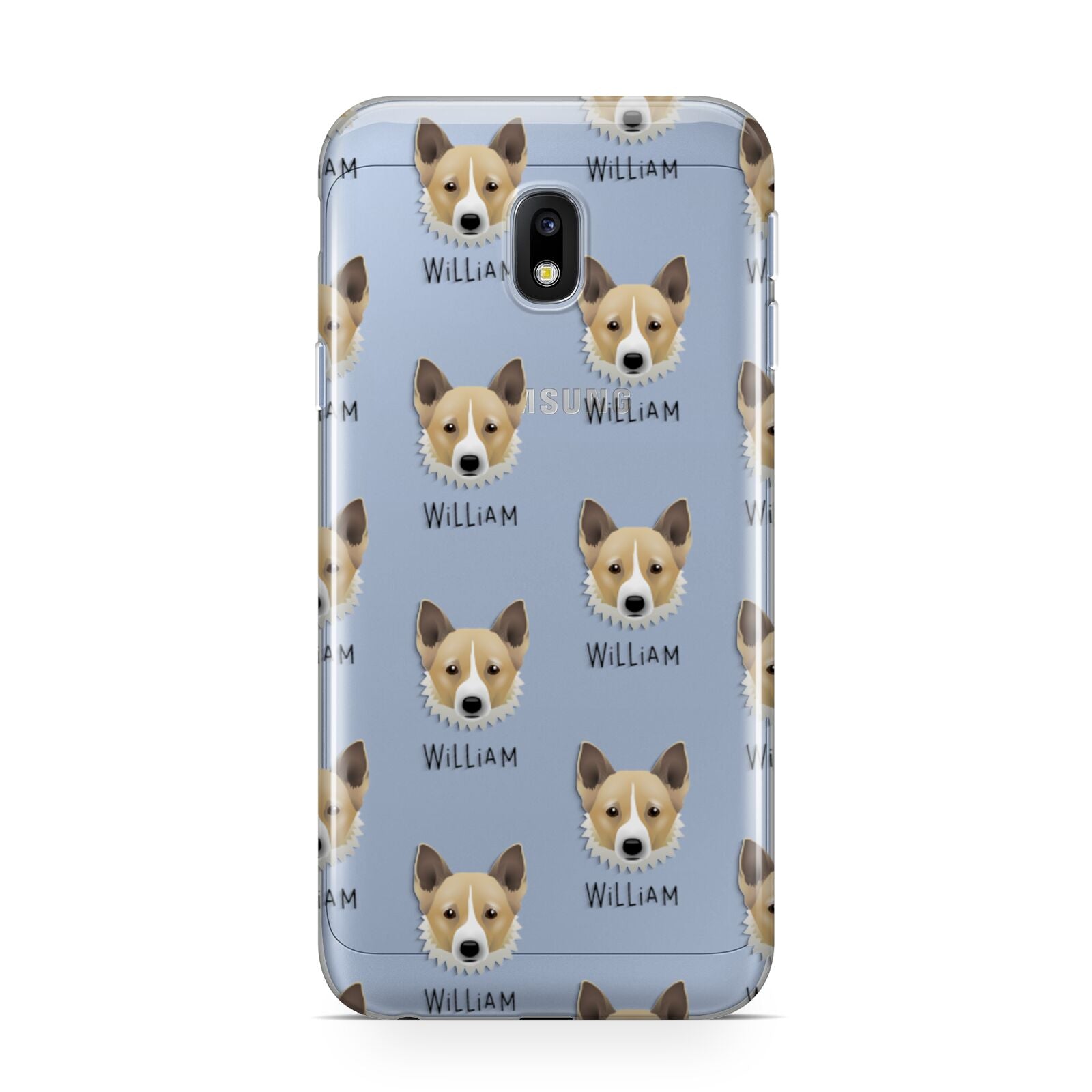 Canaan Dog Icon with Name Samsung Galaxy J3 2017 Case