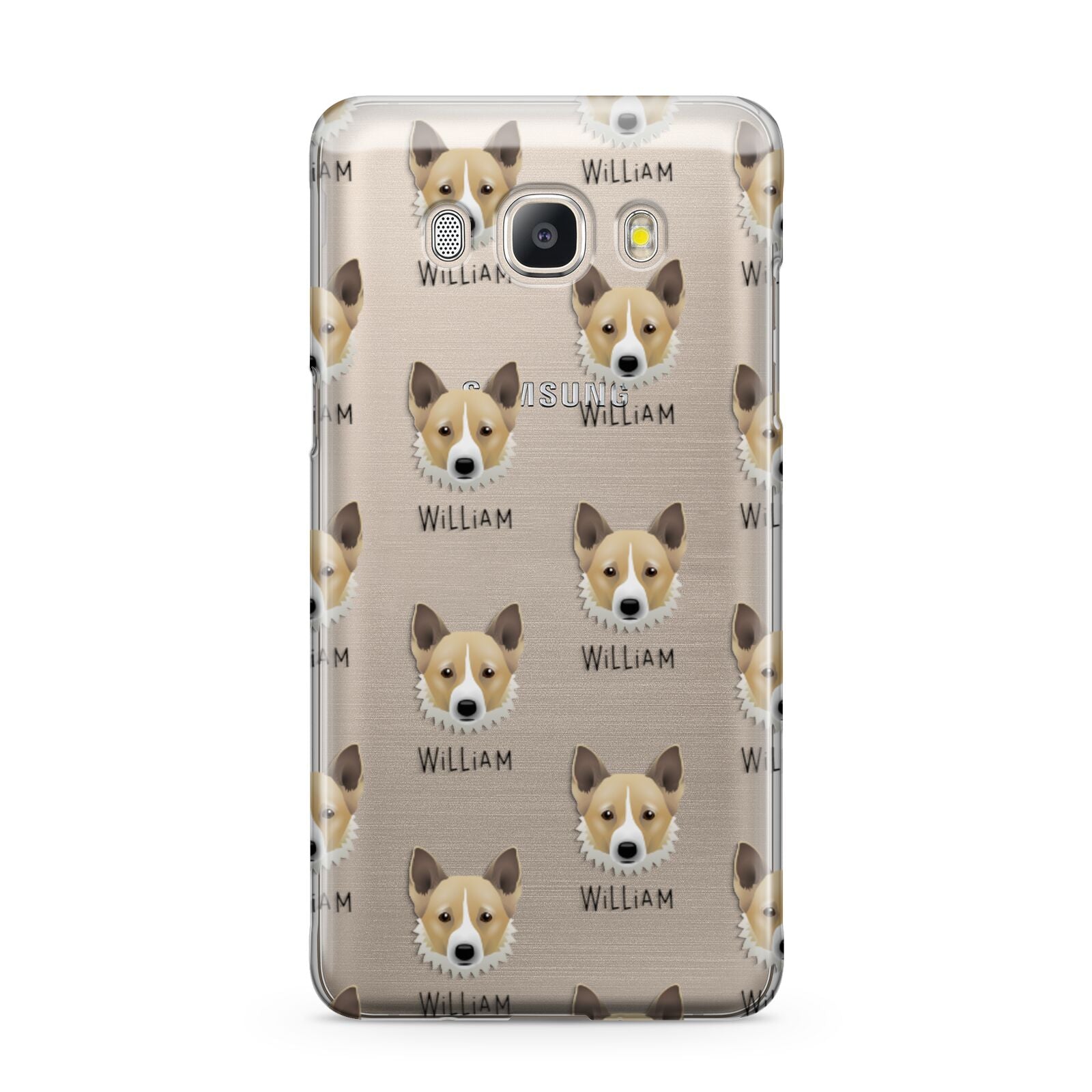 Canaan Dog Icon with Name Samsung Galaxy J5 2016 Case