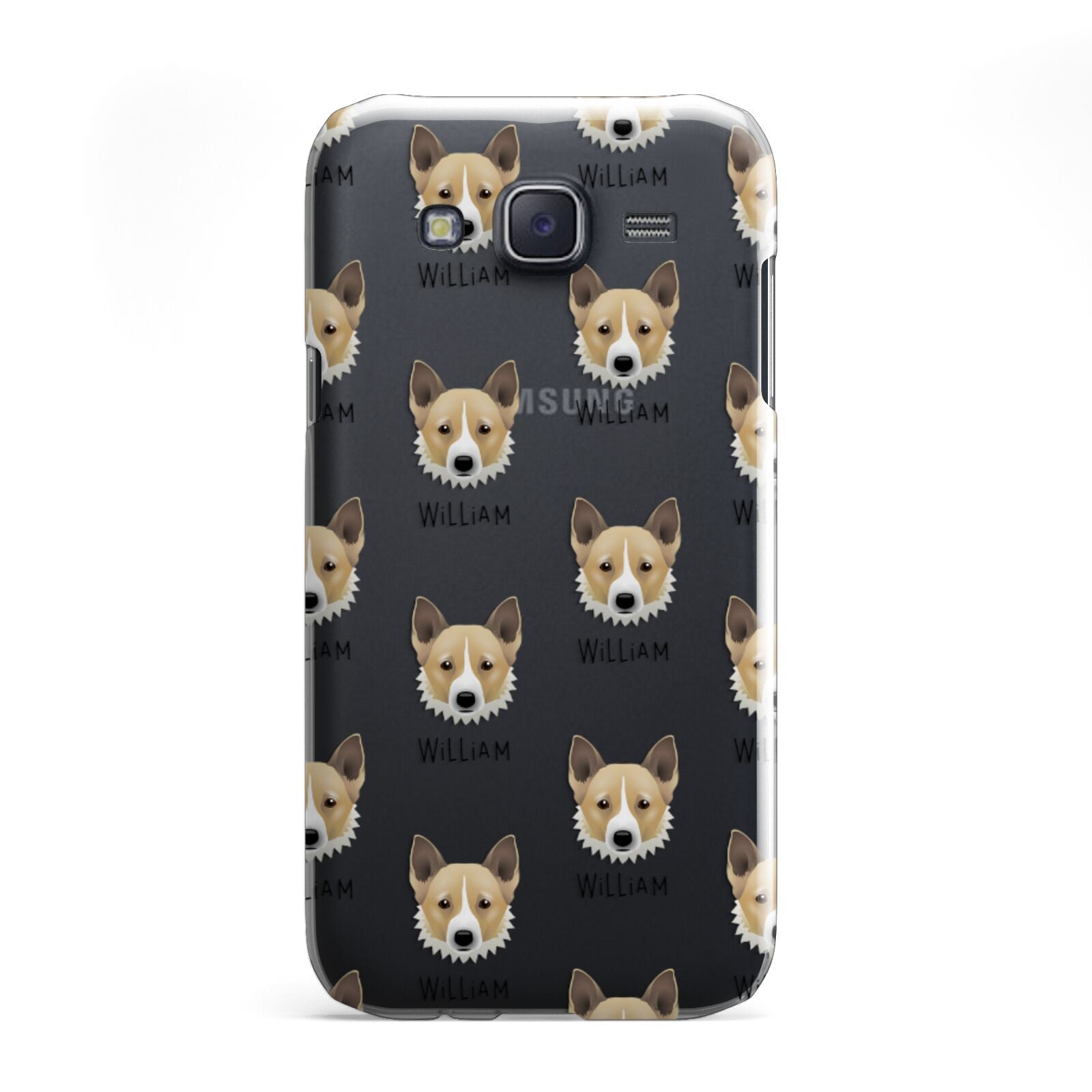 Canaan Dog Icon with Name Samsung Galaxy J5 Case
