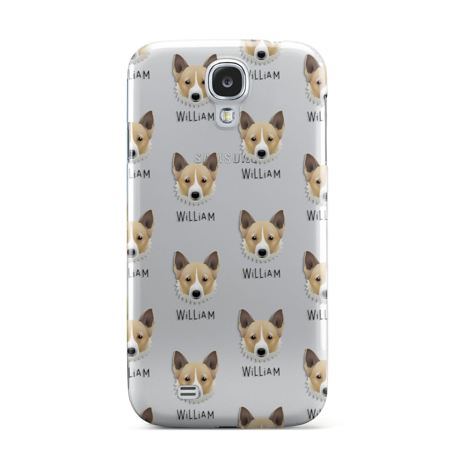 Canaan Dog Icon with Name Samsung Galaxy S4 Case