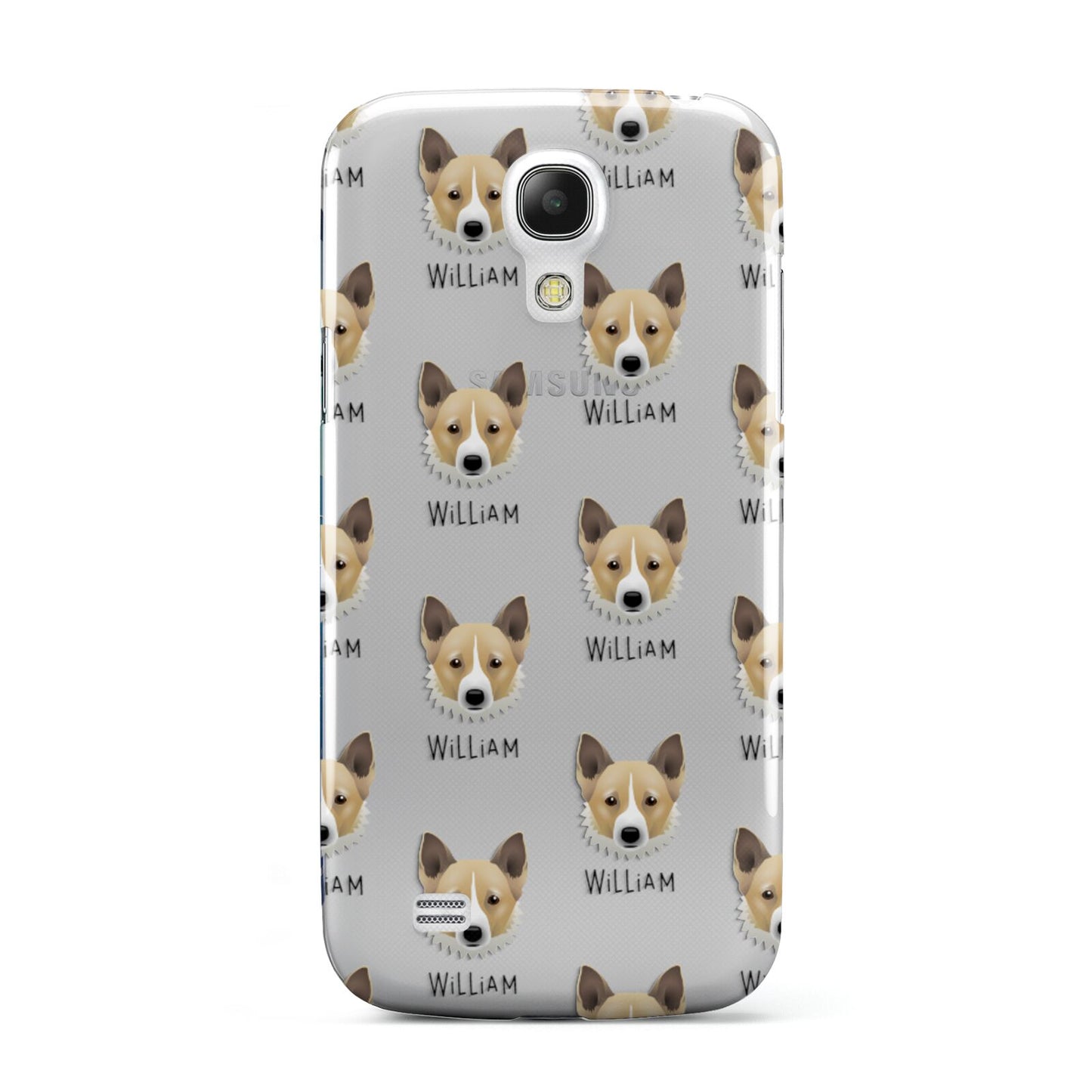 Canaan Dog Icon with Name Samsung Galaxy S4 Mini Case