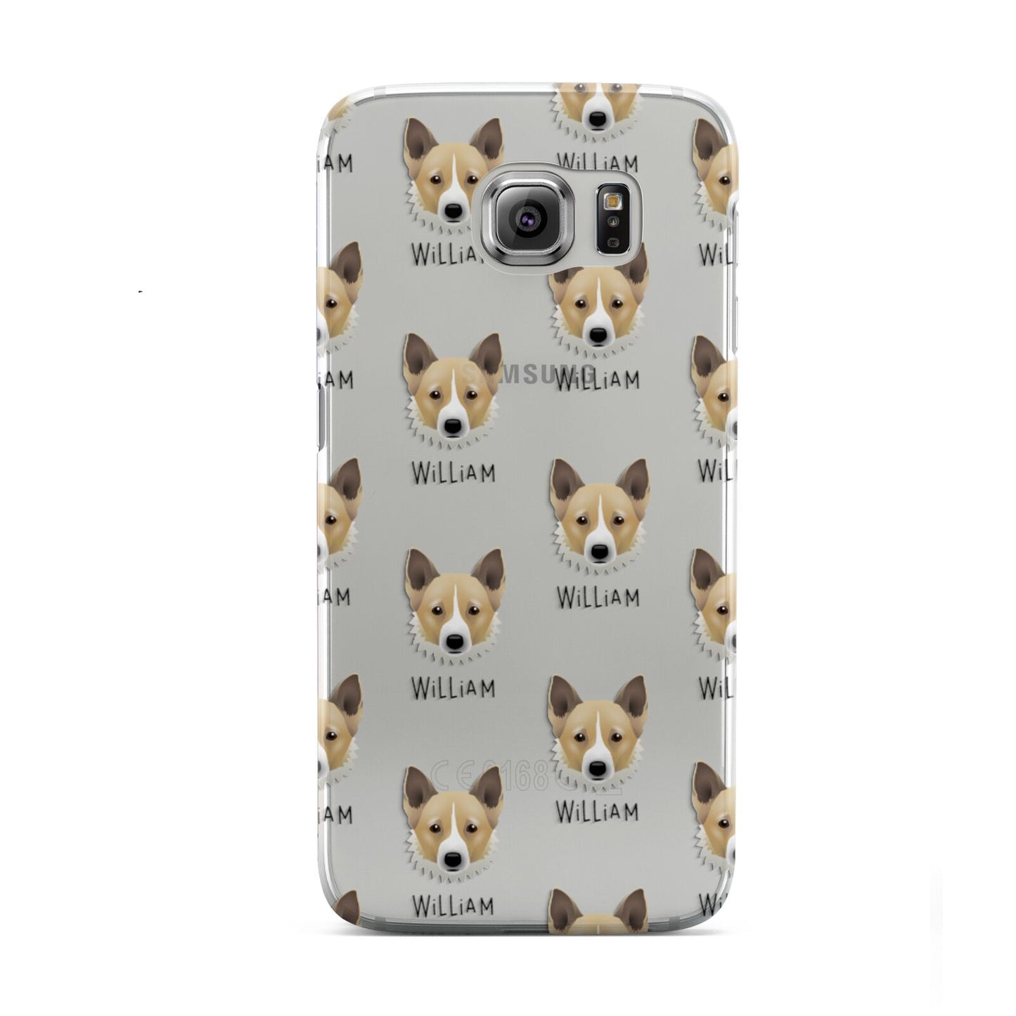 Canaan Dog Icon with Name Samsung Galaxy S6 Case