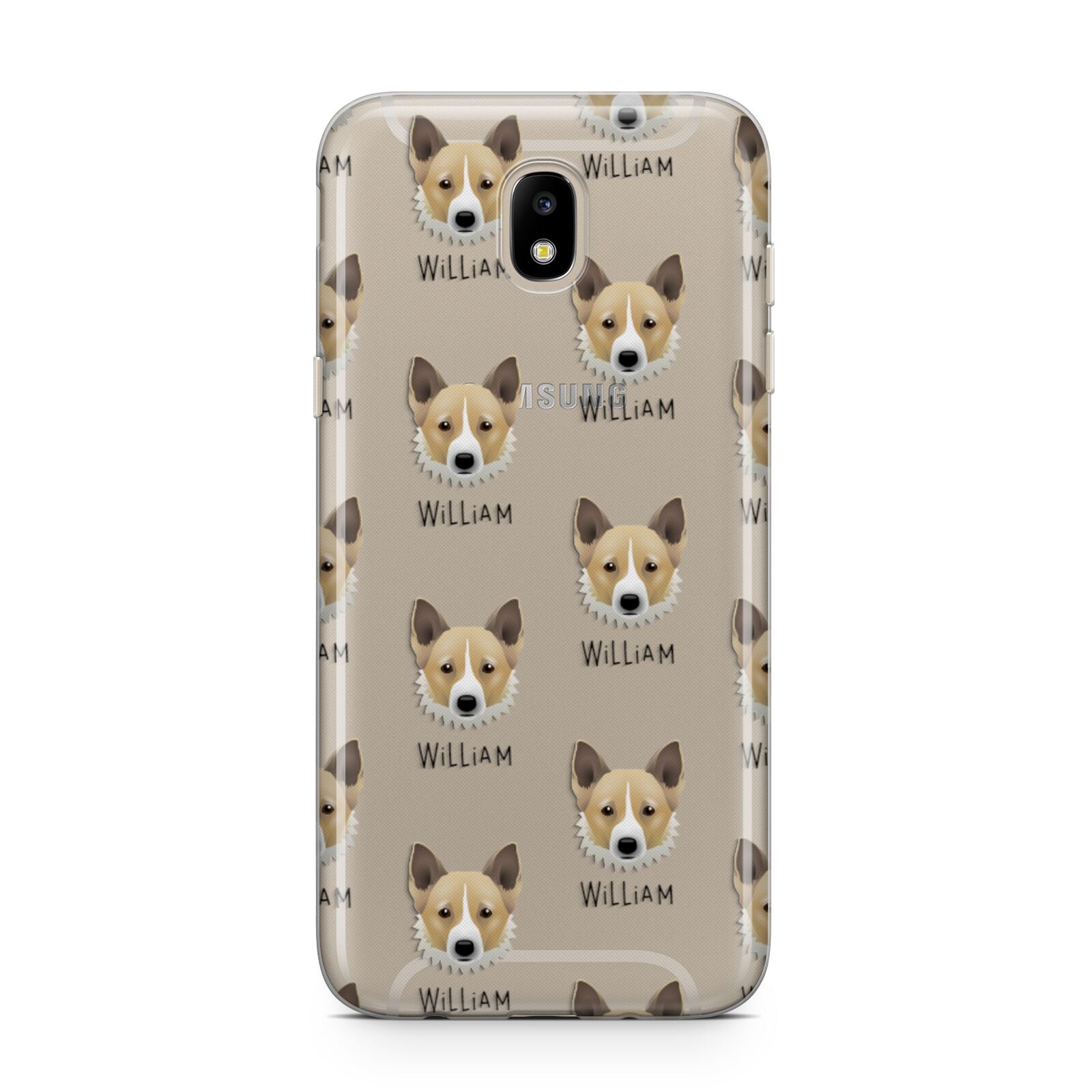 Canaan Dog Icon with Name Samsung J5 2017 Case