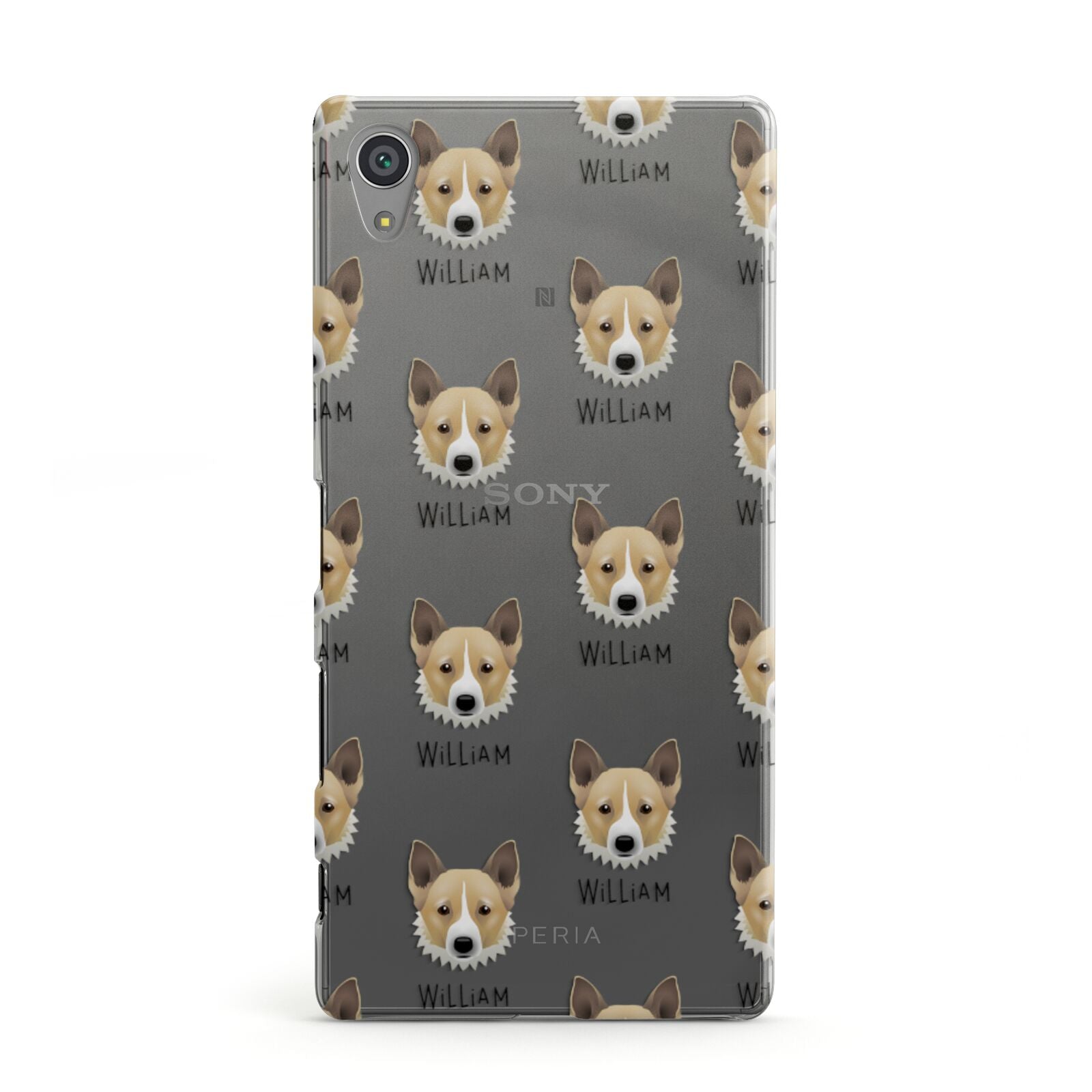 Canaan Dog Icon with Name Sony Xperia Case