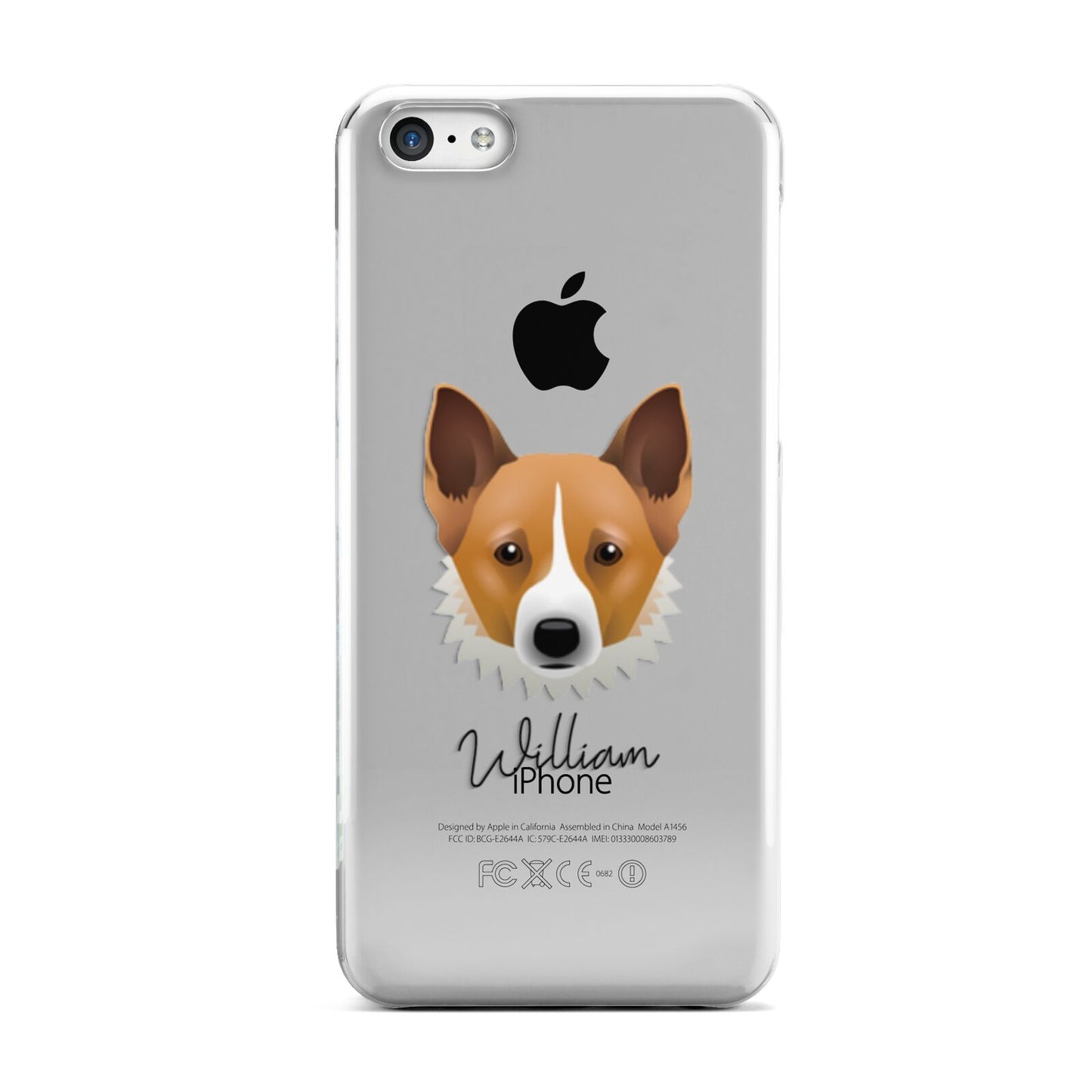 Canaan Dog Personalised Apple iPhone 5c Case