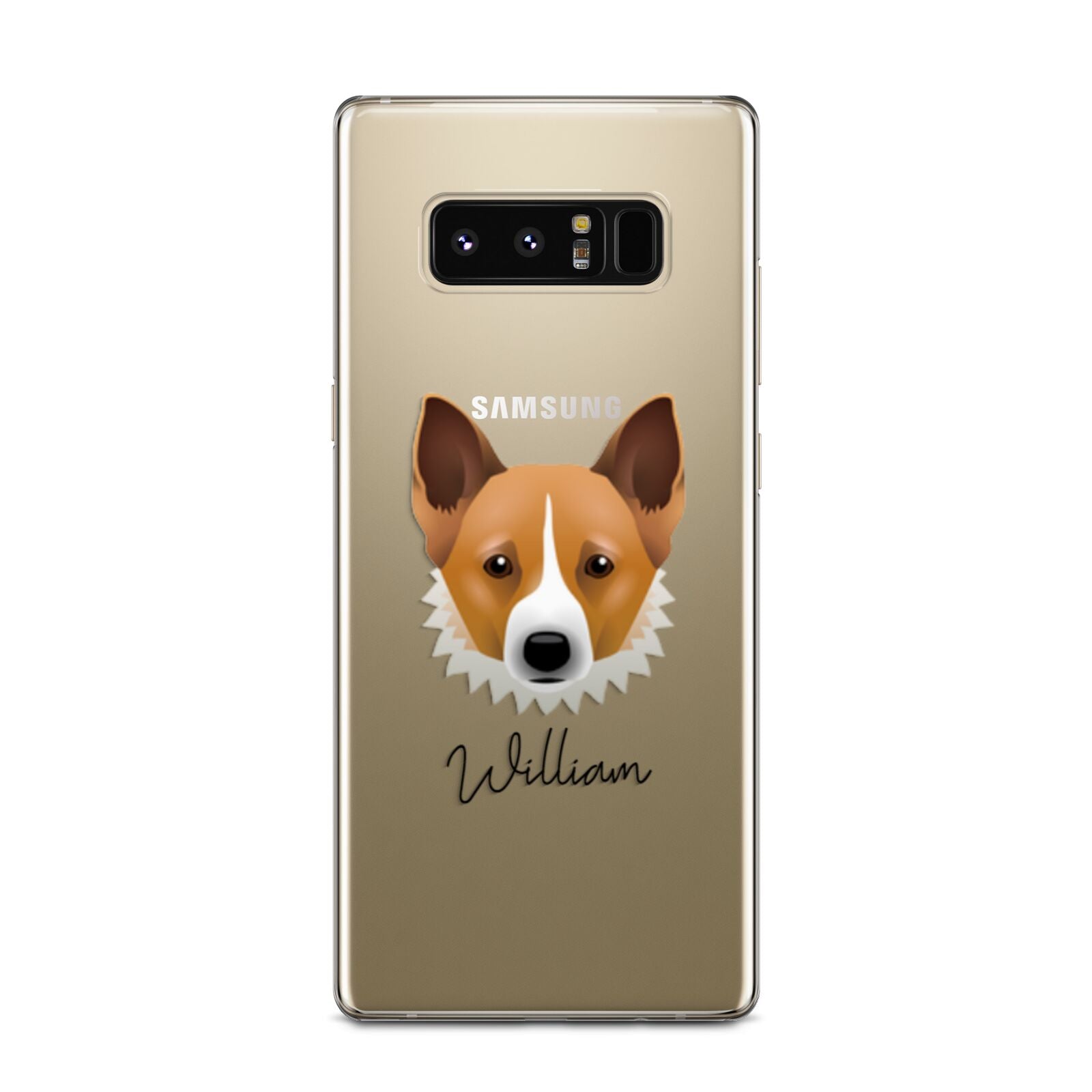 Canaan Dog Personalised Samsung Galaxy Note 8 Case