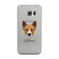 Canaan Dog Personalised Samsung Galaxy S6 Edge Case