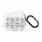 Canadian Eskimo Dog Icon with Name AirPods Clear Case 3rd Gen