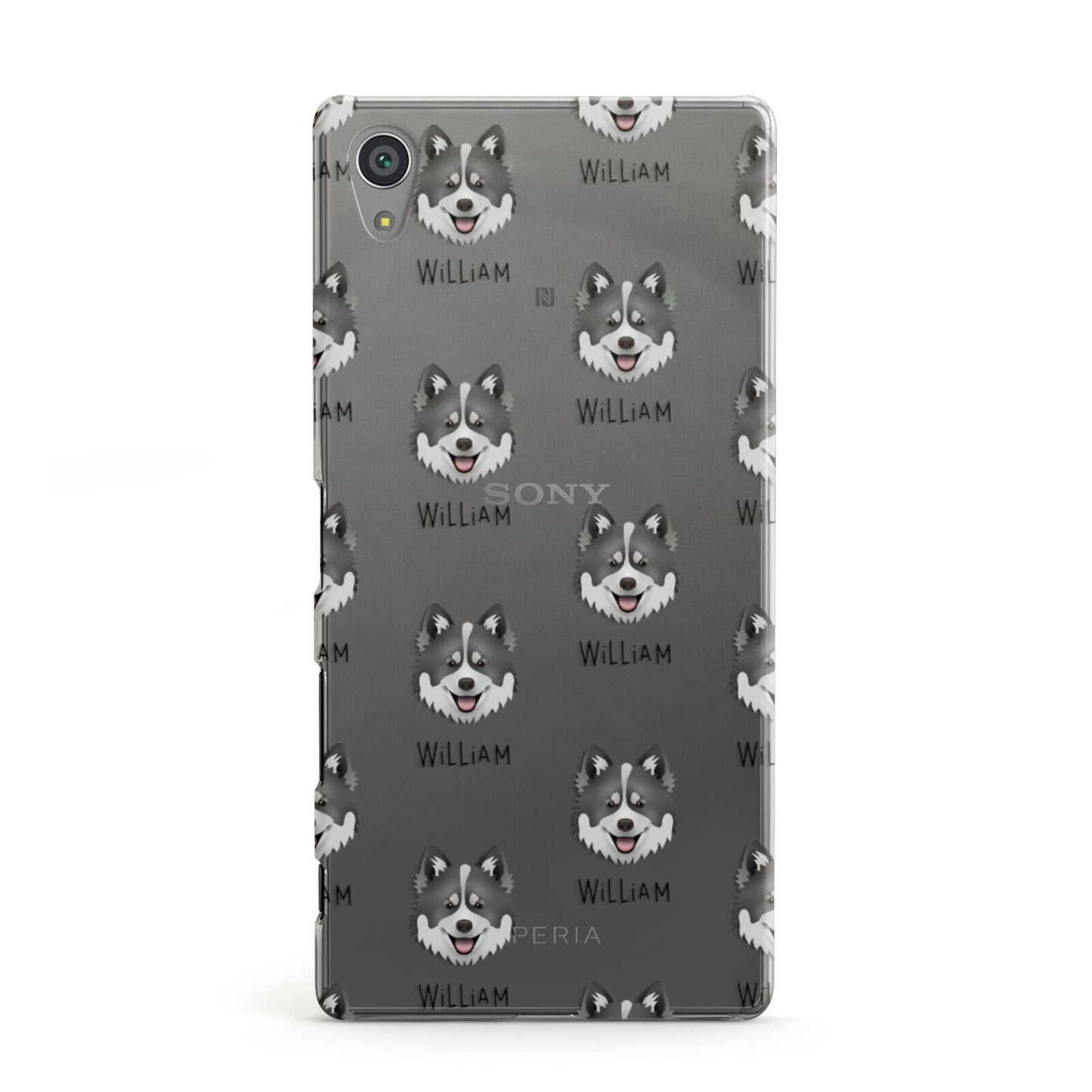 Canadian Eskimo Dog Icon with Name Sony Xperia Case