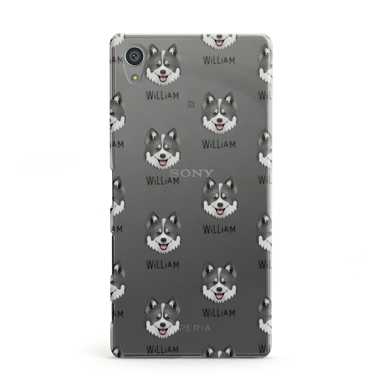 Canadian Eskimo Dog Icon with Name Sony Xperia Case