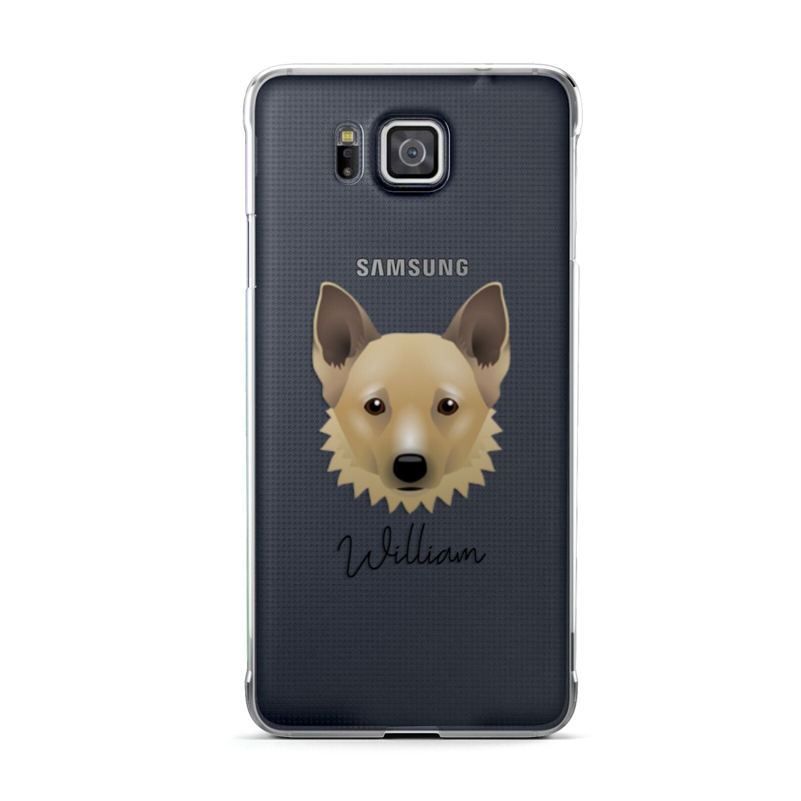 Canadian Eskimo Dog Personalised Samsung Galaxy Alpha Case