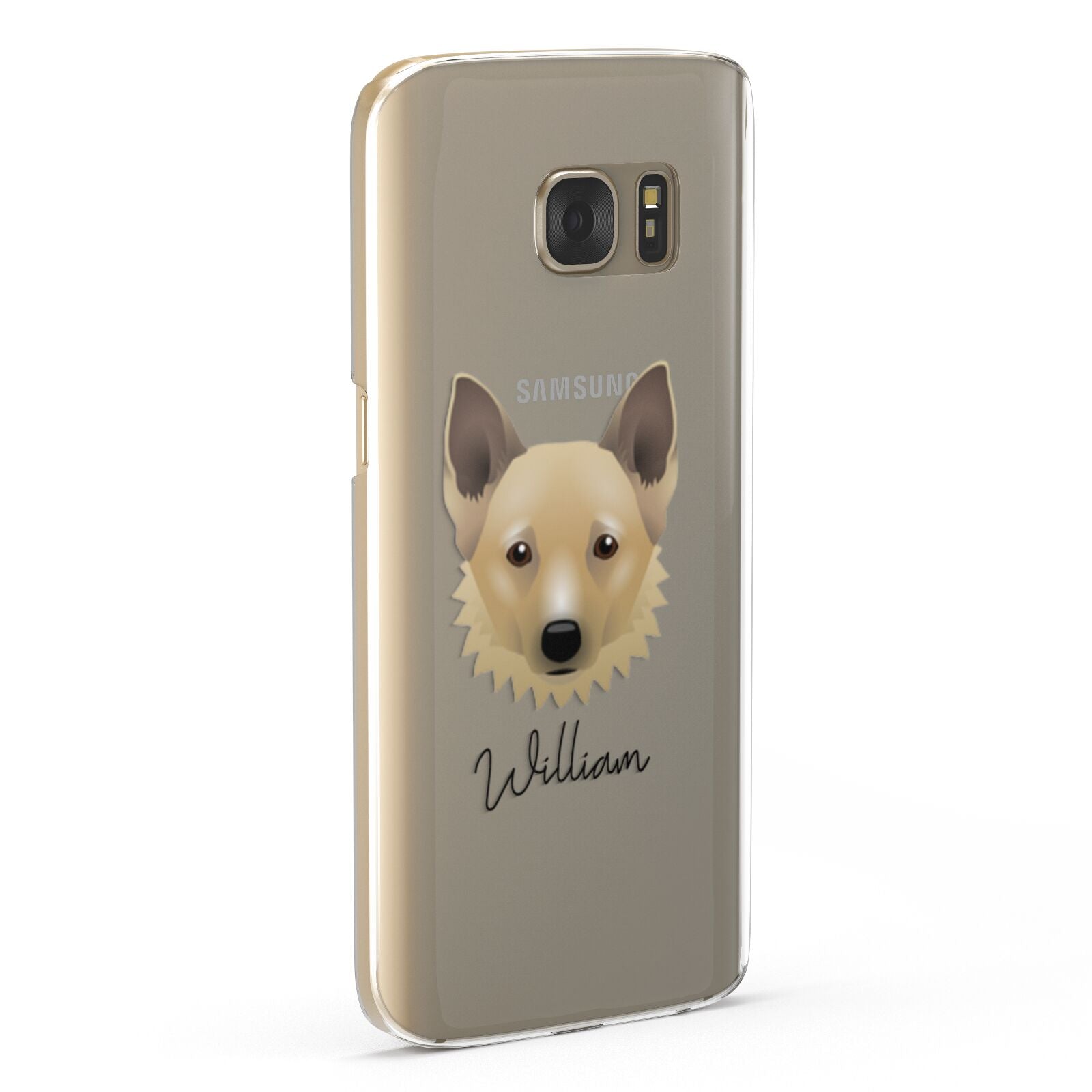 Canadian Eskimo Dog Personalised Samsung Galaxy Case Fourty Five Degrees