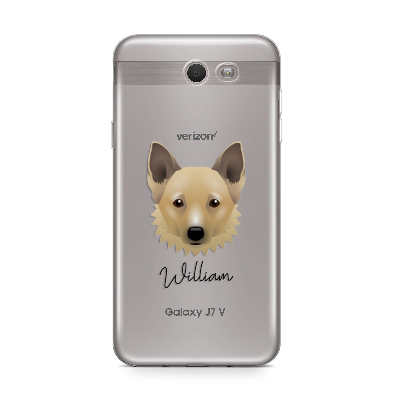 Canadian Eskimo Dog Personalised Samsung Galaxy J7 2017 Case