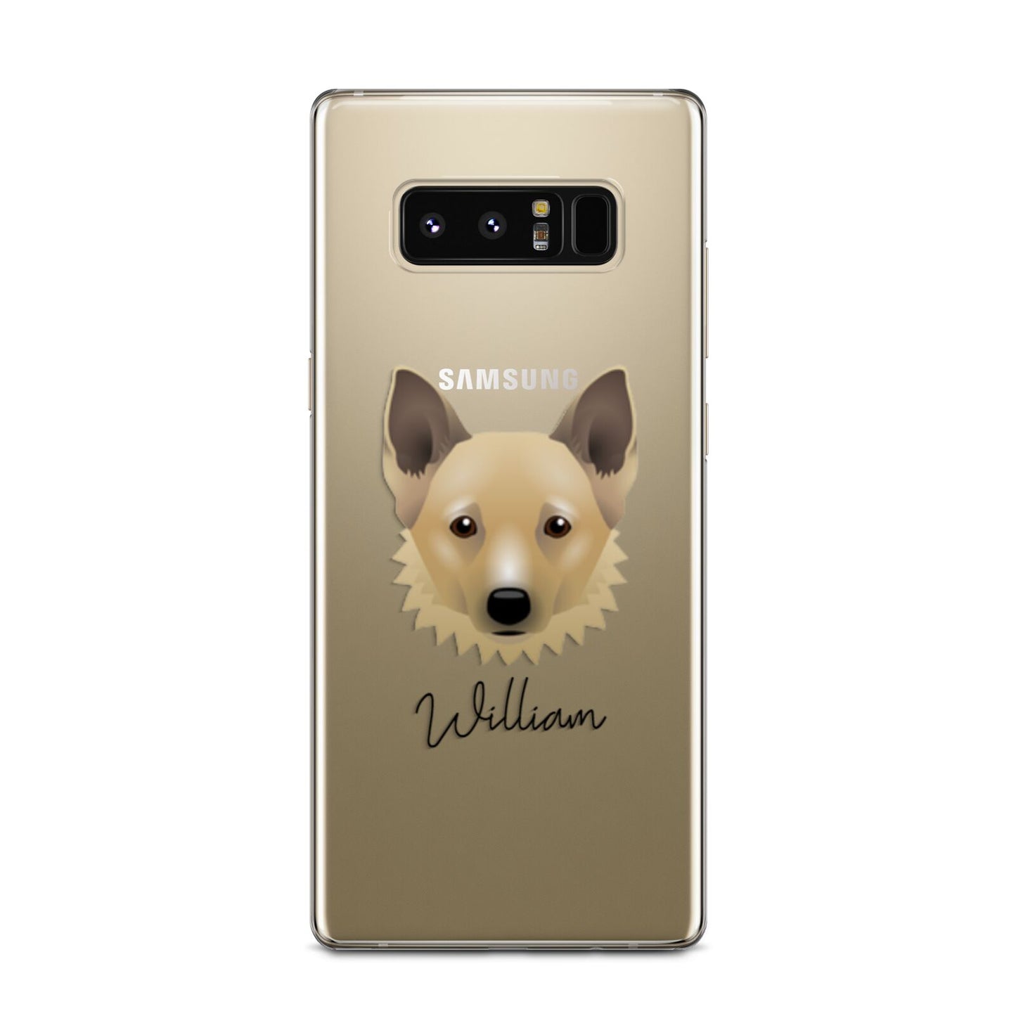 Canadian Eskimo Dog Personalised Samsung Galaxy Note 8 Case
