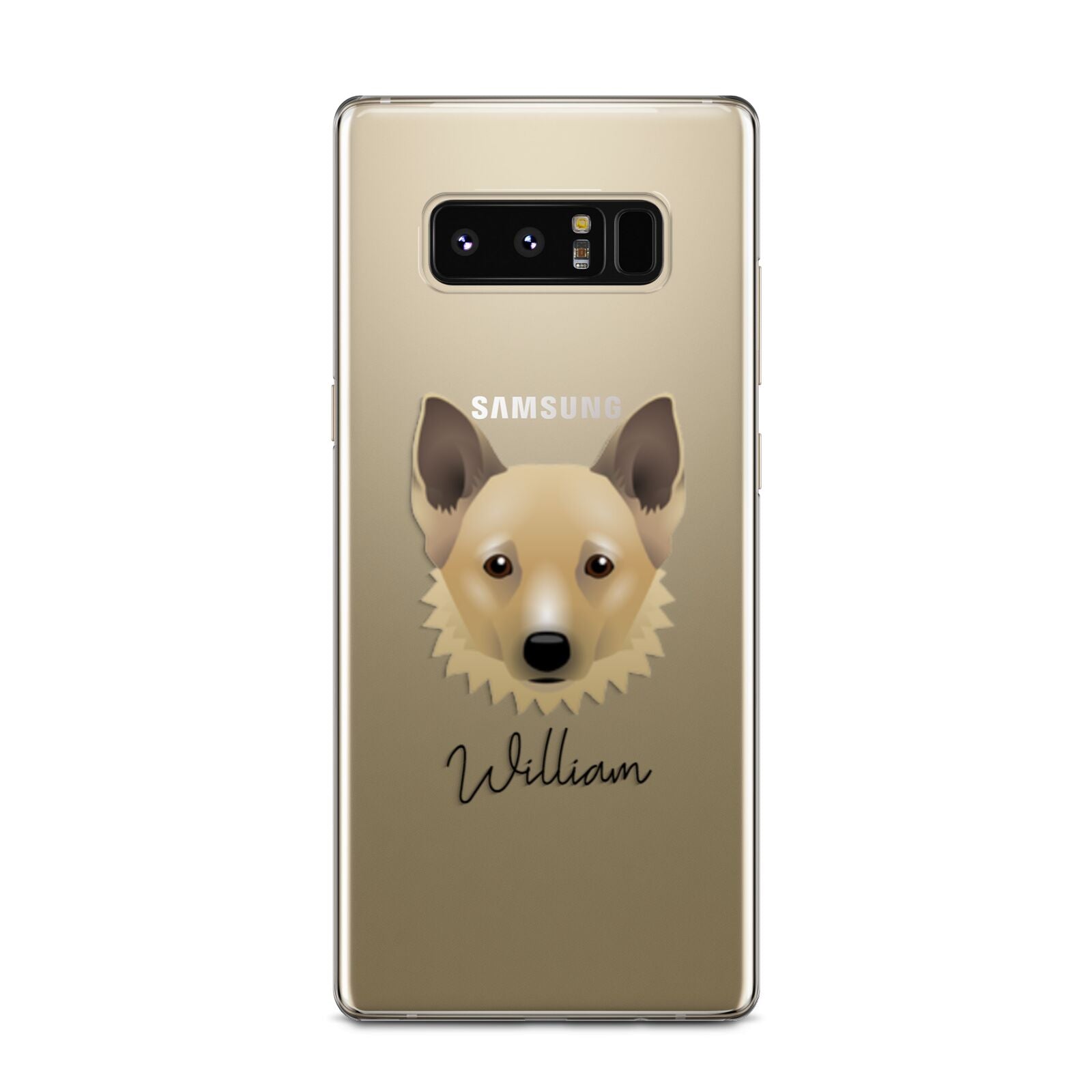 Canadian Eskimo Dog Personalised Samsung Galaxy Note 8 Case