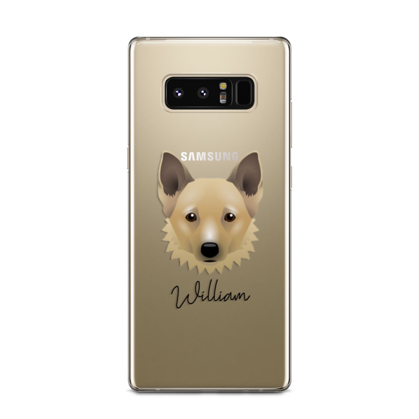 Canadian Eskimo Dog Personalised Samsung Galaxy Note 8 Case