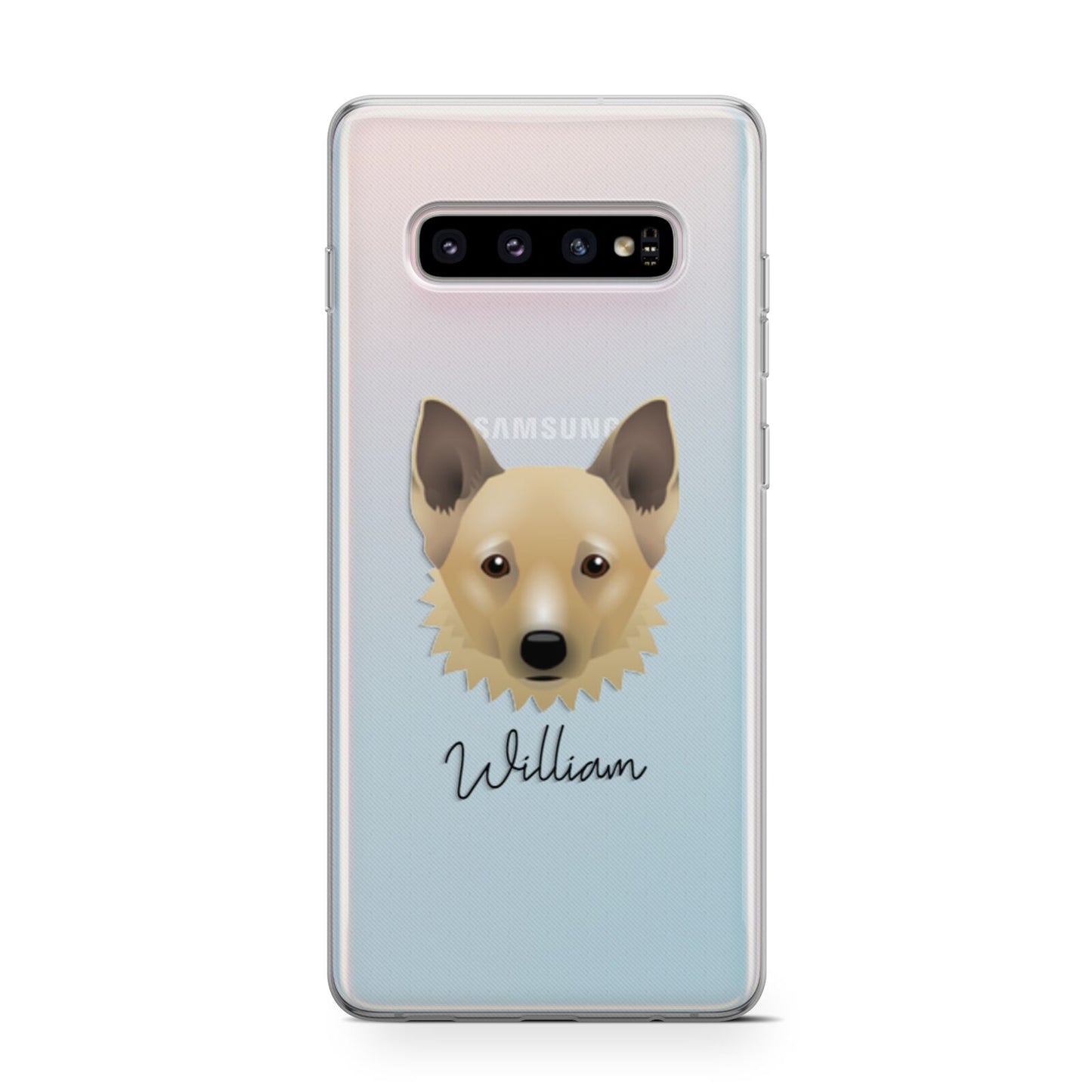 Canadian Eskimo Dog Personalised Samsung Galaxy S10 Case