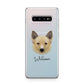 Canadian Eskimo Dog Personalised Samsung Galaxy S10 Plus Case