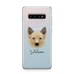 Canadian Eskimo Dog Personalised Samsung Galaxy S10 Plus Case