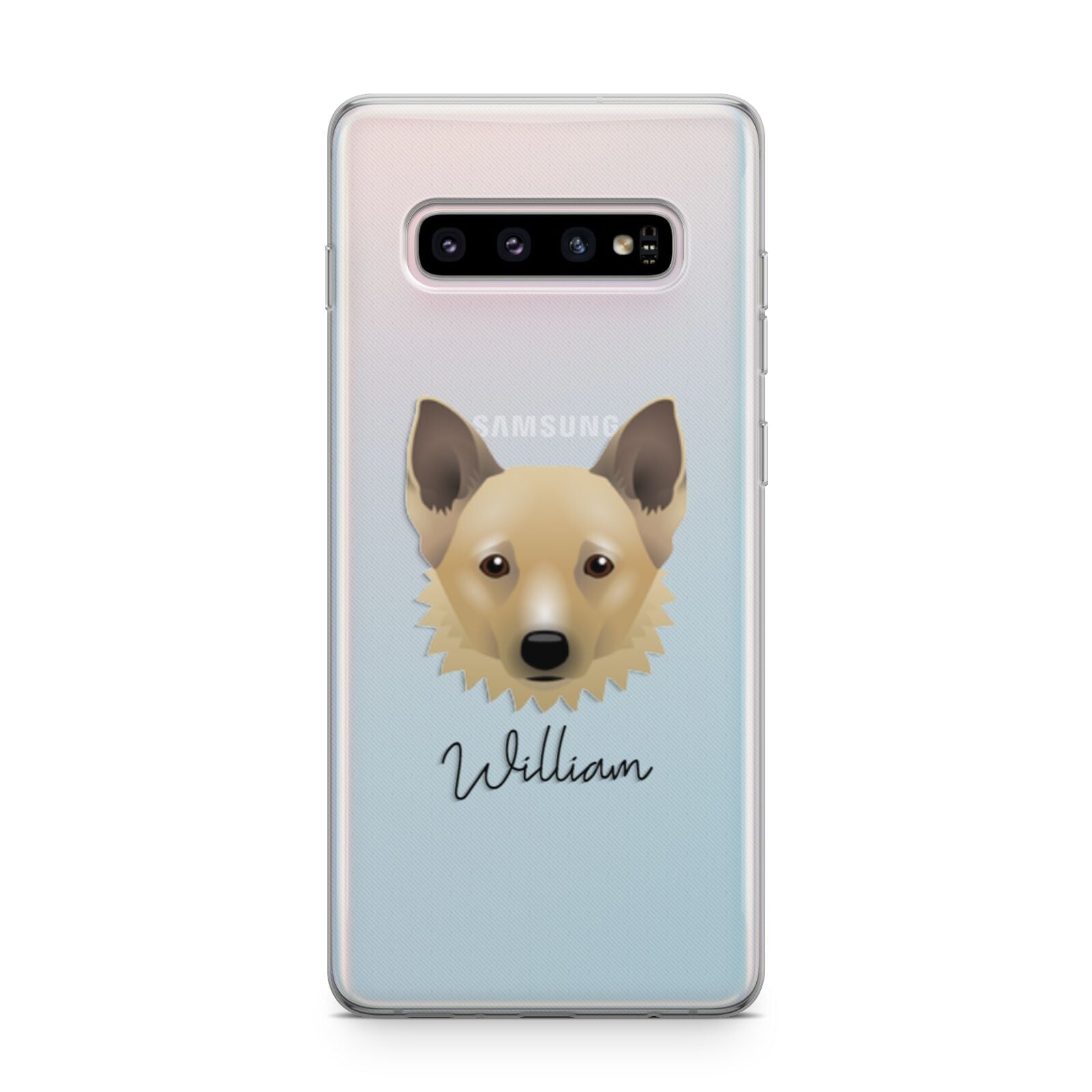 Canadian Eskimo Dog Personalised Samsung Galaxy S10 Plus Case