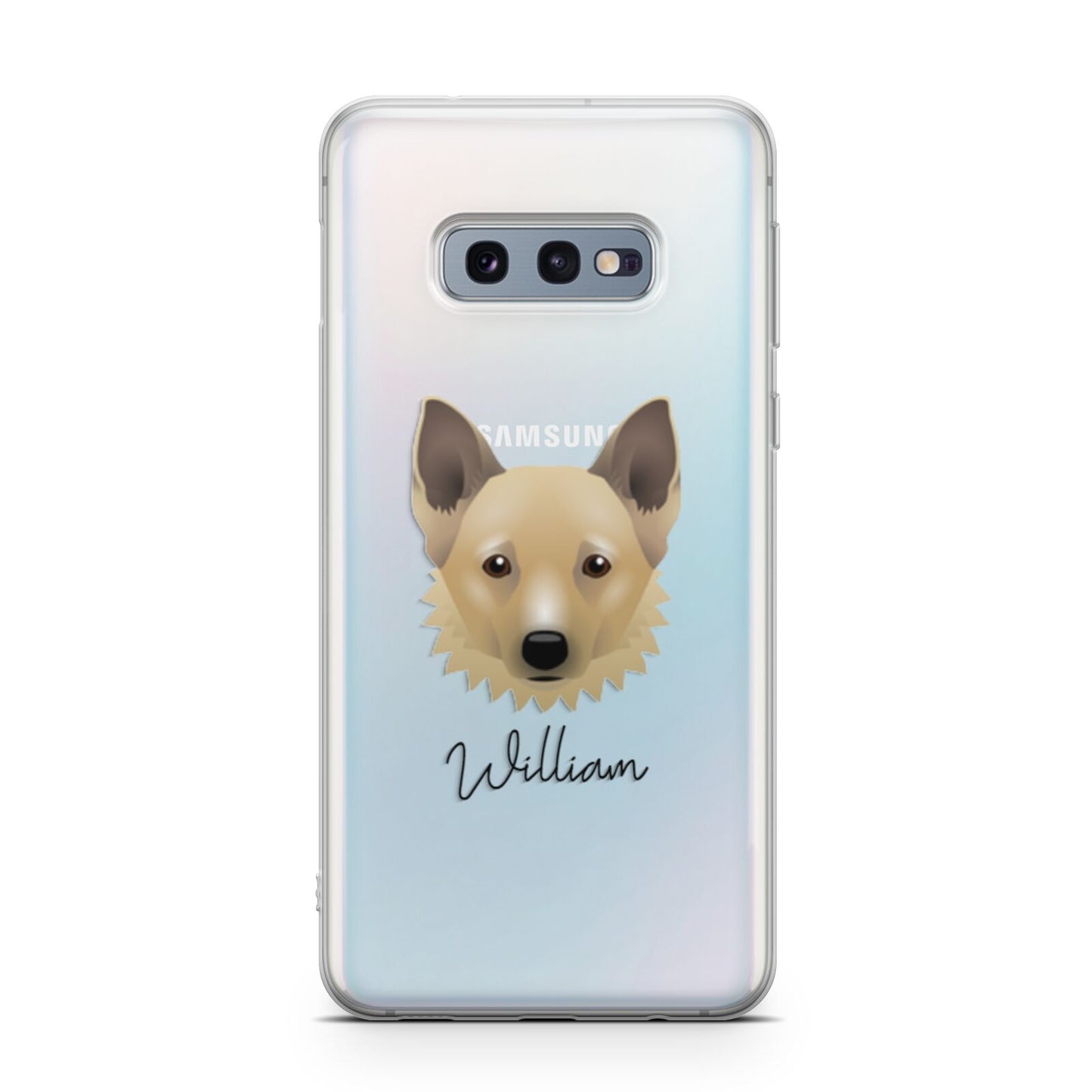 Canadian Eskimo Dog Personalised Samsung Galaxy S10E Case