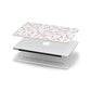 Candy Cane Apple MacBook Case in Detail