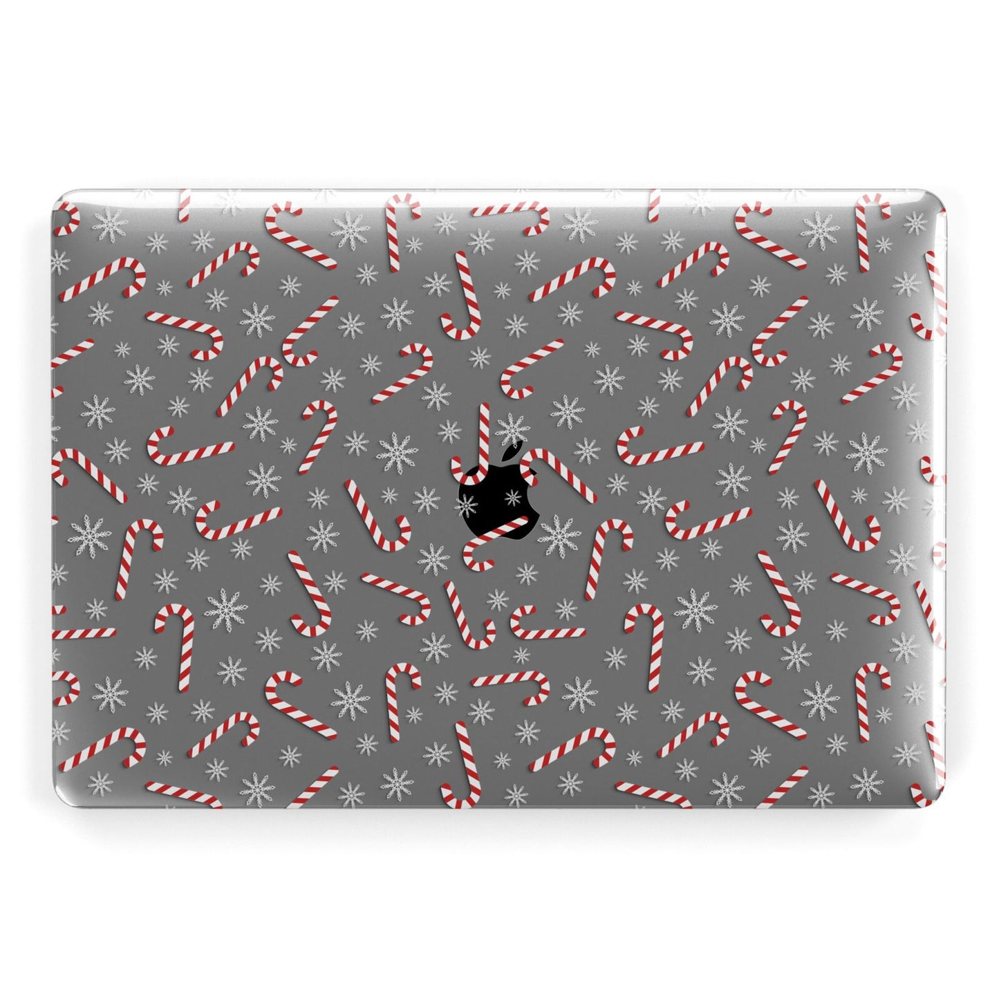 Candy Cane Apple MacBook Case