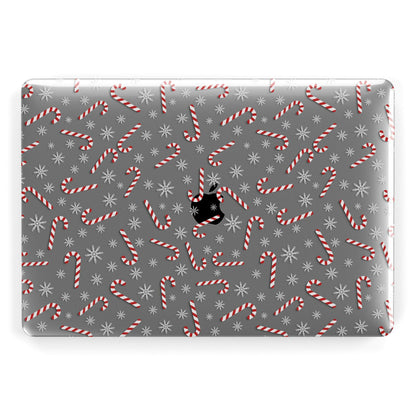 Candy Cane Apple MacBook Case
