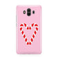 Candy Cane Heart Huawei Mate 10 Protective Phone Case