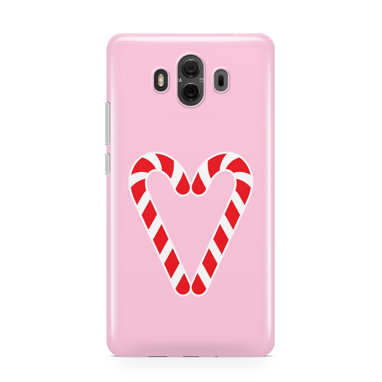 Candy Cane Heart Huawei Mate 10 Protective Phone Case