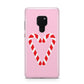 Candy Cane Heart Huawei Mate 20 Phone Case