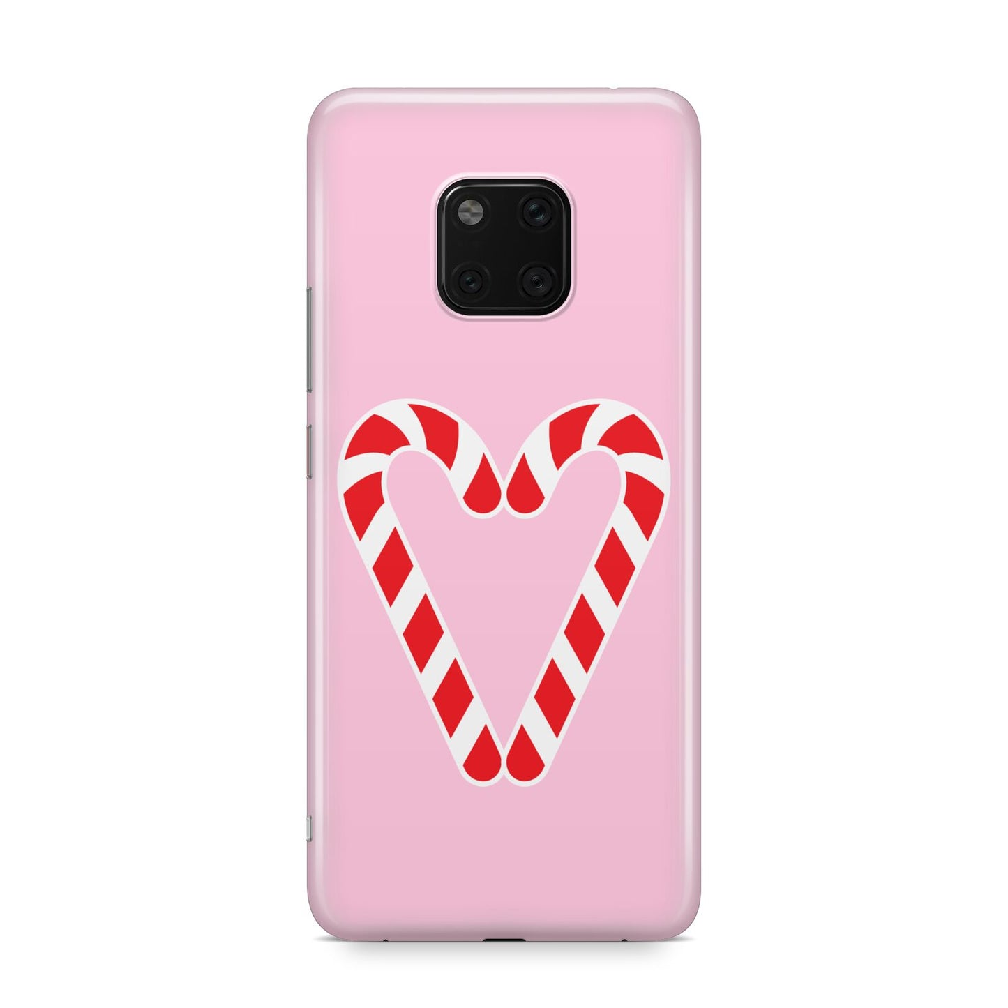 Candy Cane Heart Huawei Mate 20 Pro Phone Case